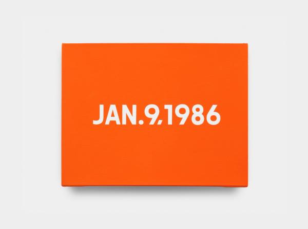 On Kawara — JAN. 9, 1986, 1986