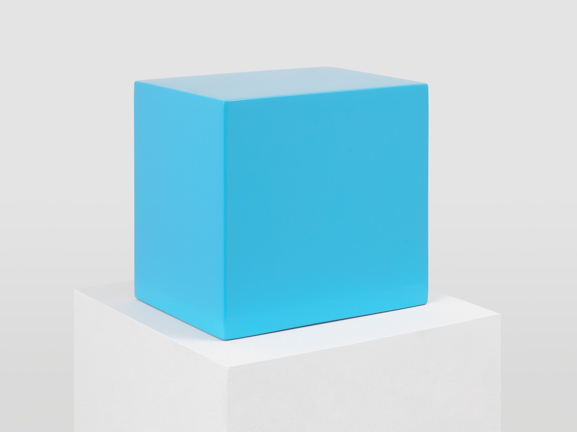 A sculpture by John McCracken, titled Untitled, dated 1967
