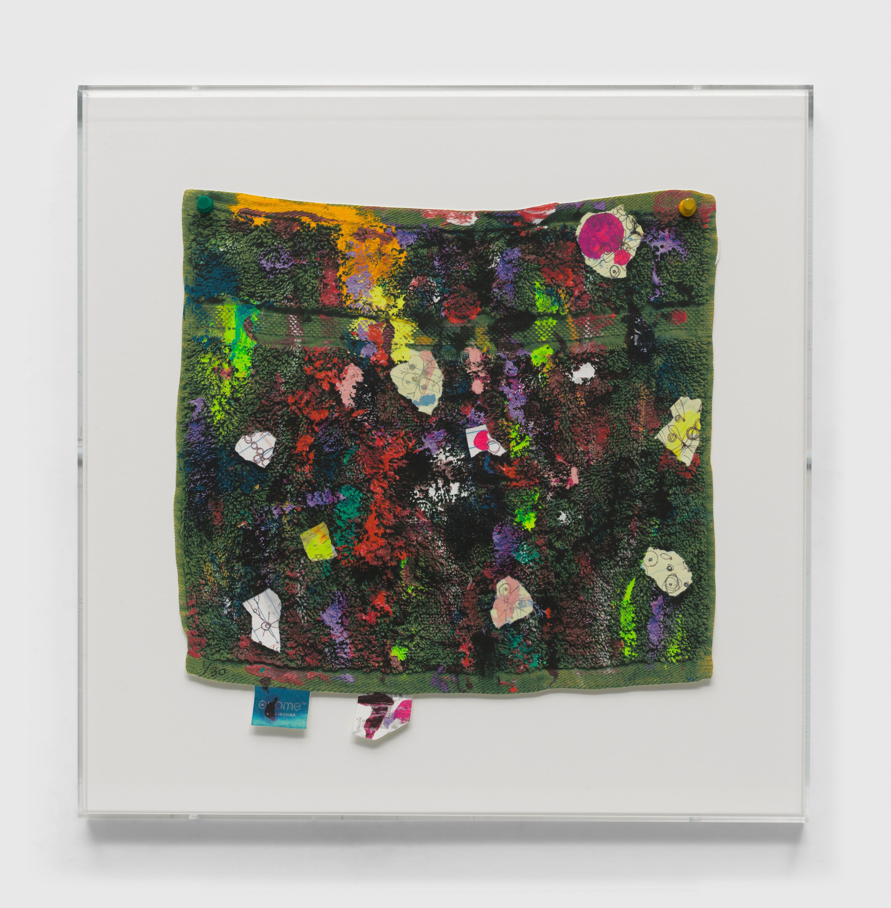 A print by Pope.L, titled ﻿Title to be confirmed (Du-Good), dated 2023.
