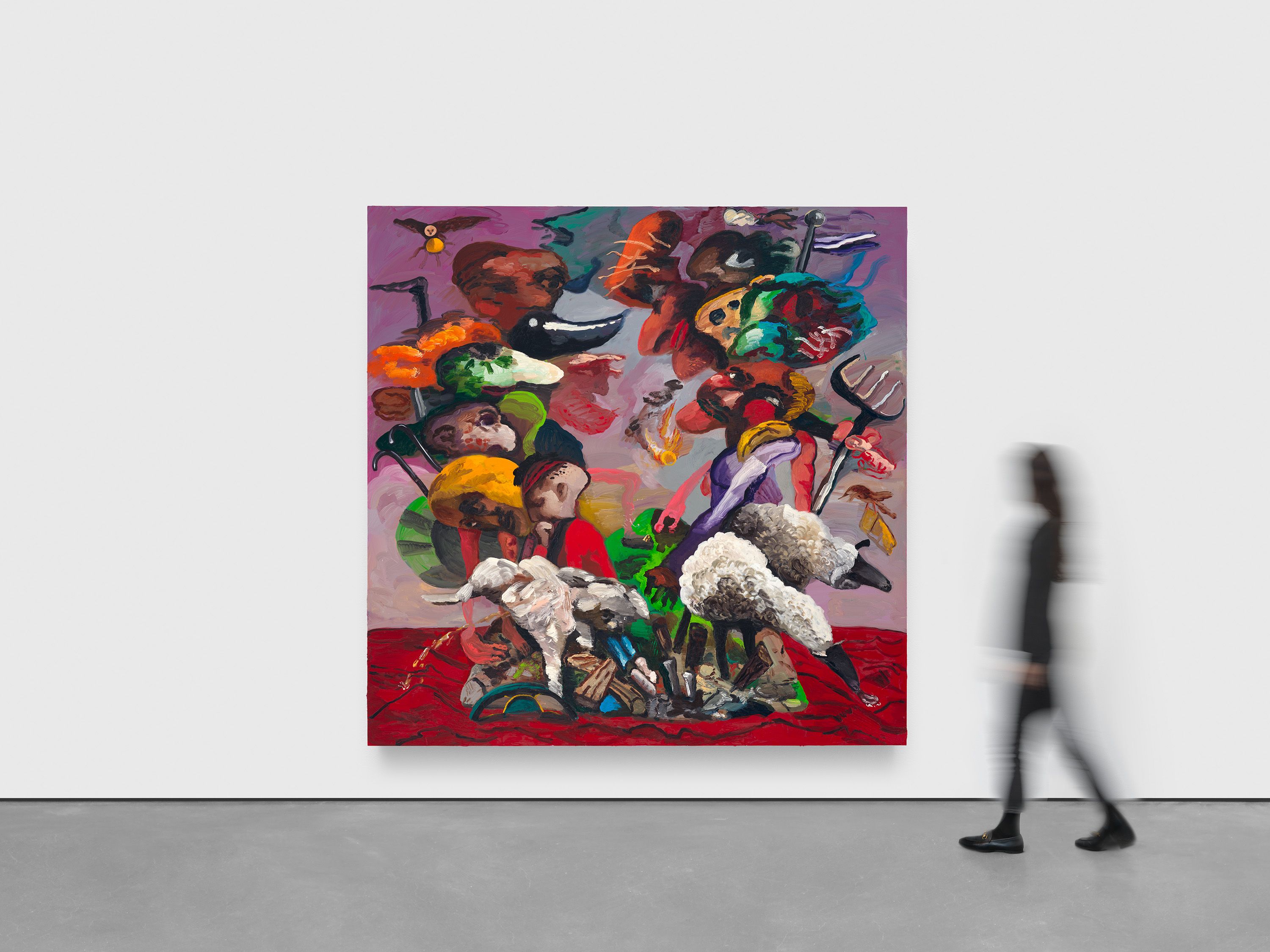 Dana Schutz: The Island, 2023 | David Zwirner