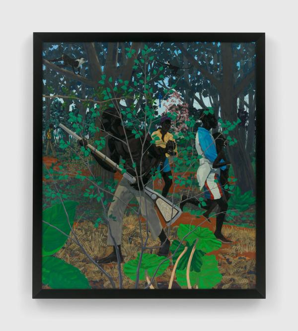Kerry James Marshall — Abduction of Olaudah and his sister