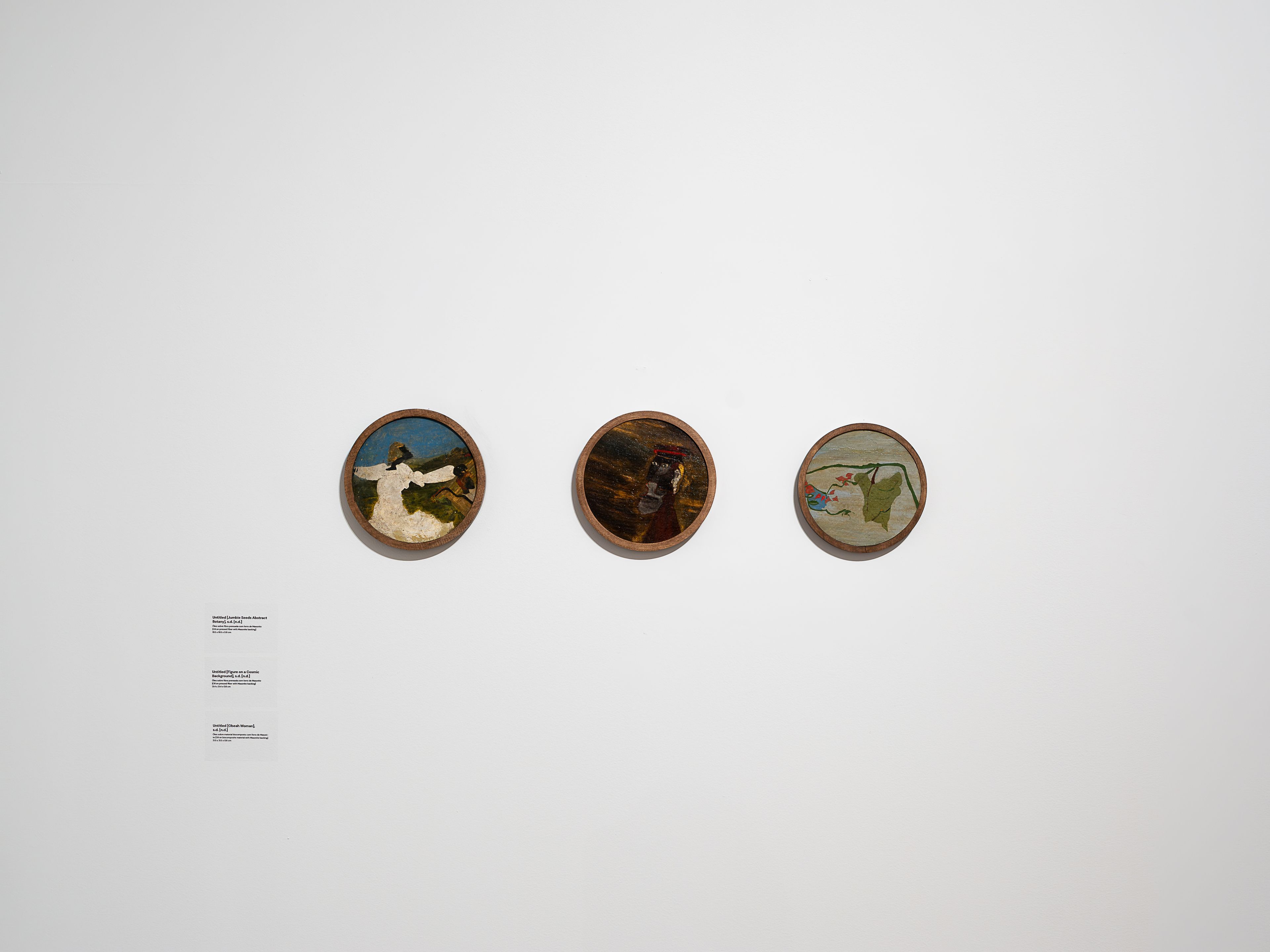 Installation view of the exhibition Frank Walter: The Philosophy of Color at the Museum of Contemporary Art of Bahia, located in Salvador, Brazil, dated 2026–2027.