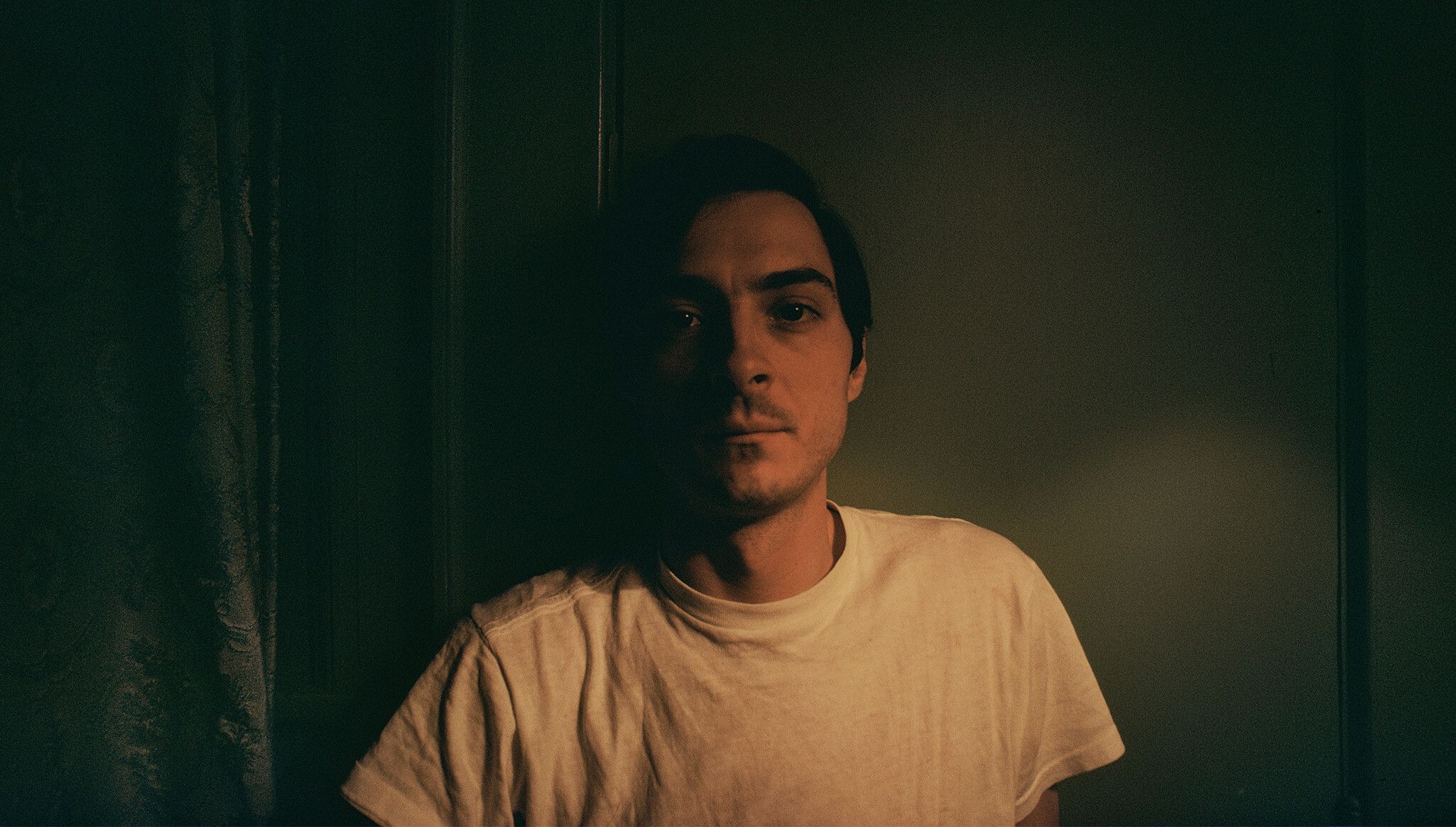 A self portrait of William Eggleston, dated 1970.