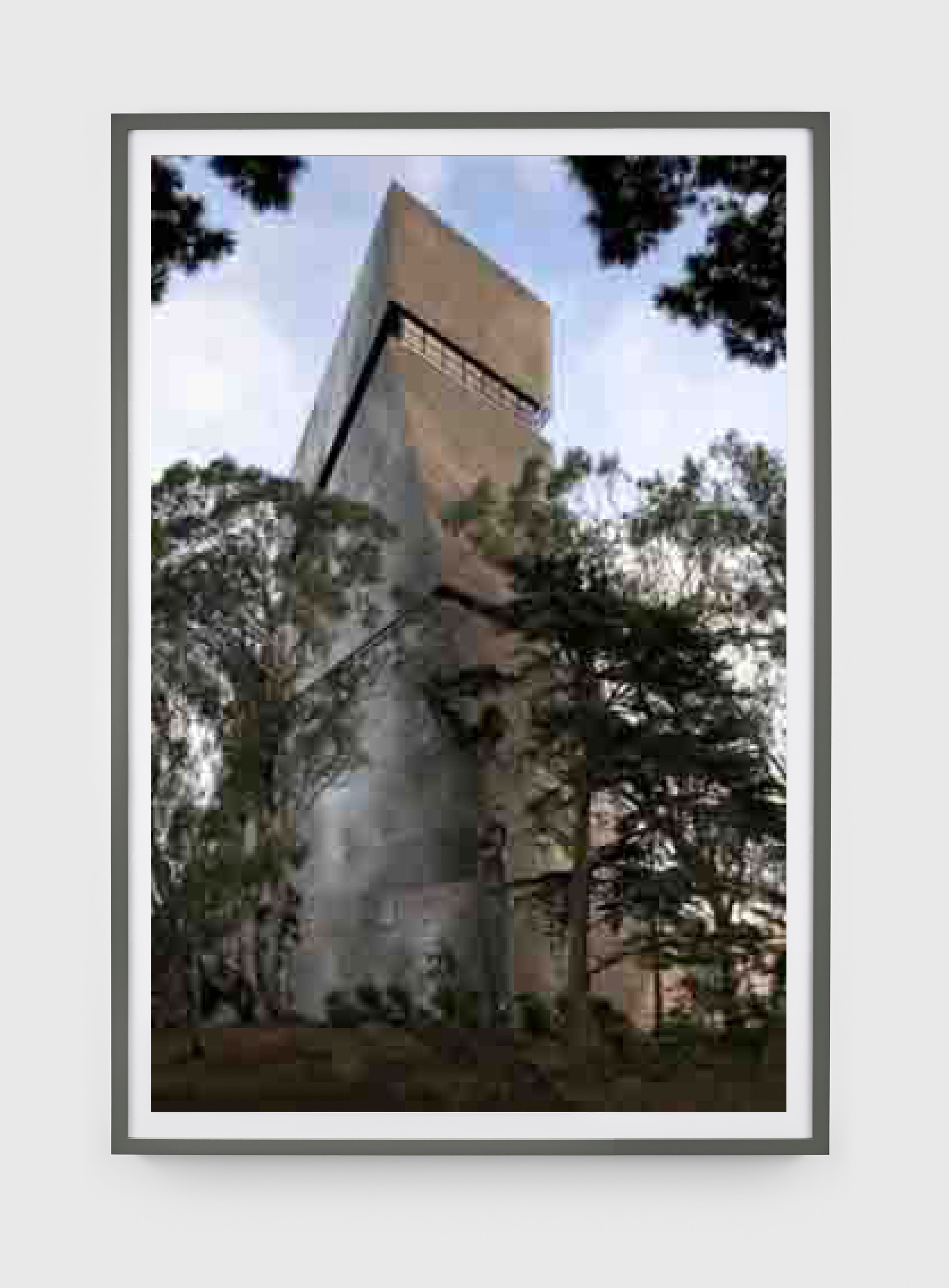 A photograph by Thomas Ruff, titled jpeg hdem03, dated 2005.