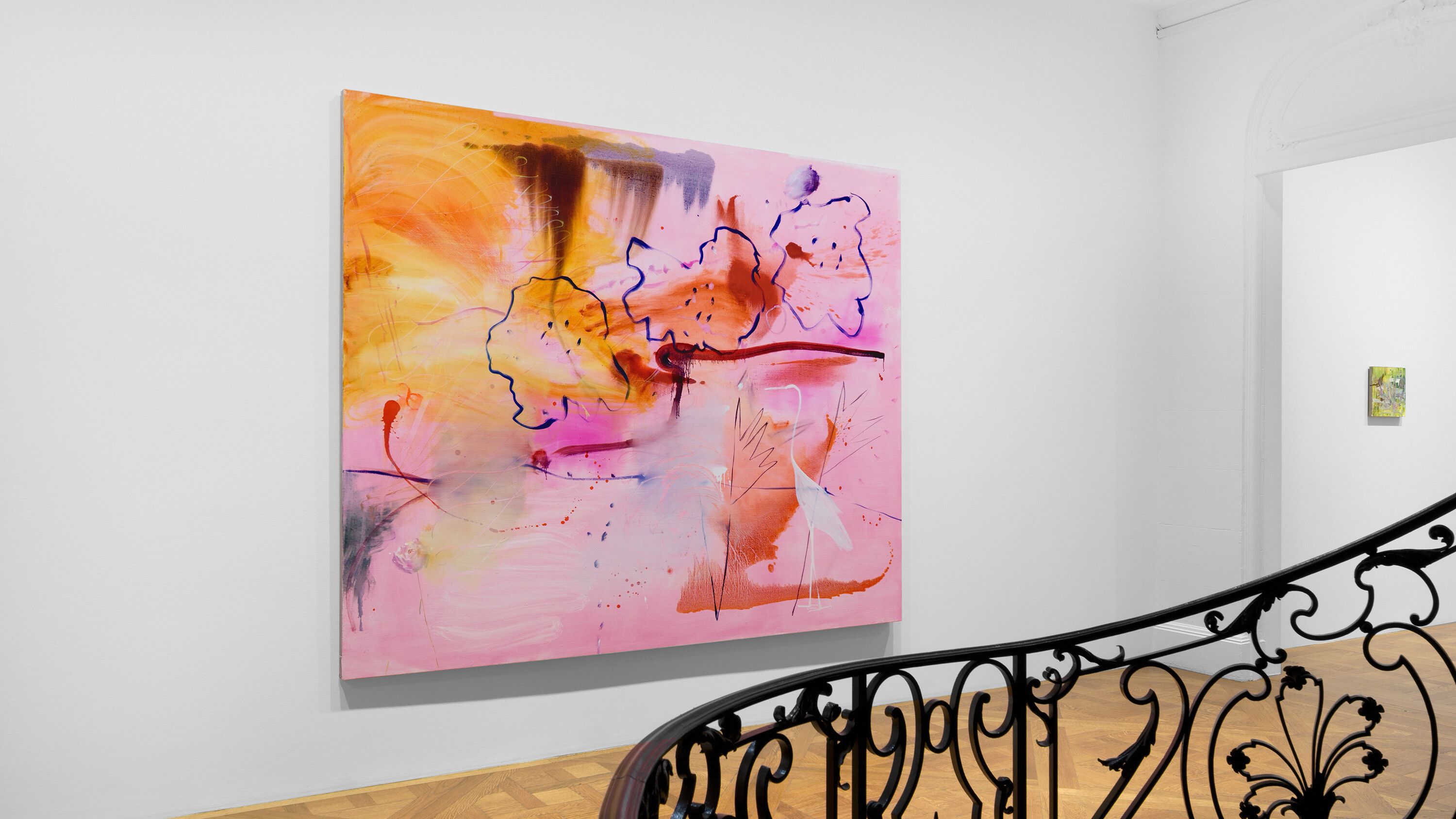 An Installation view, Emma McIntyre, An echo, a stain, David Zwirner, New York, dated 2023