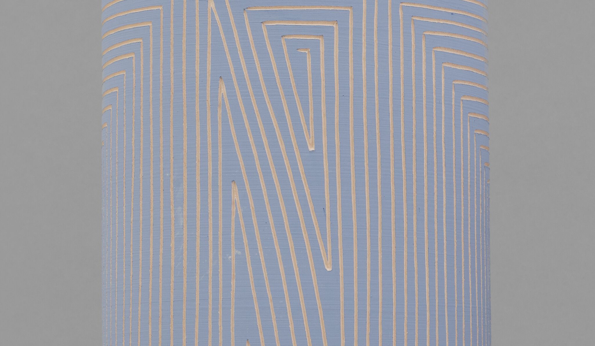 A detail of a sculpture by Shio Kusaka, titled group 58, dated 2021