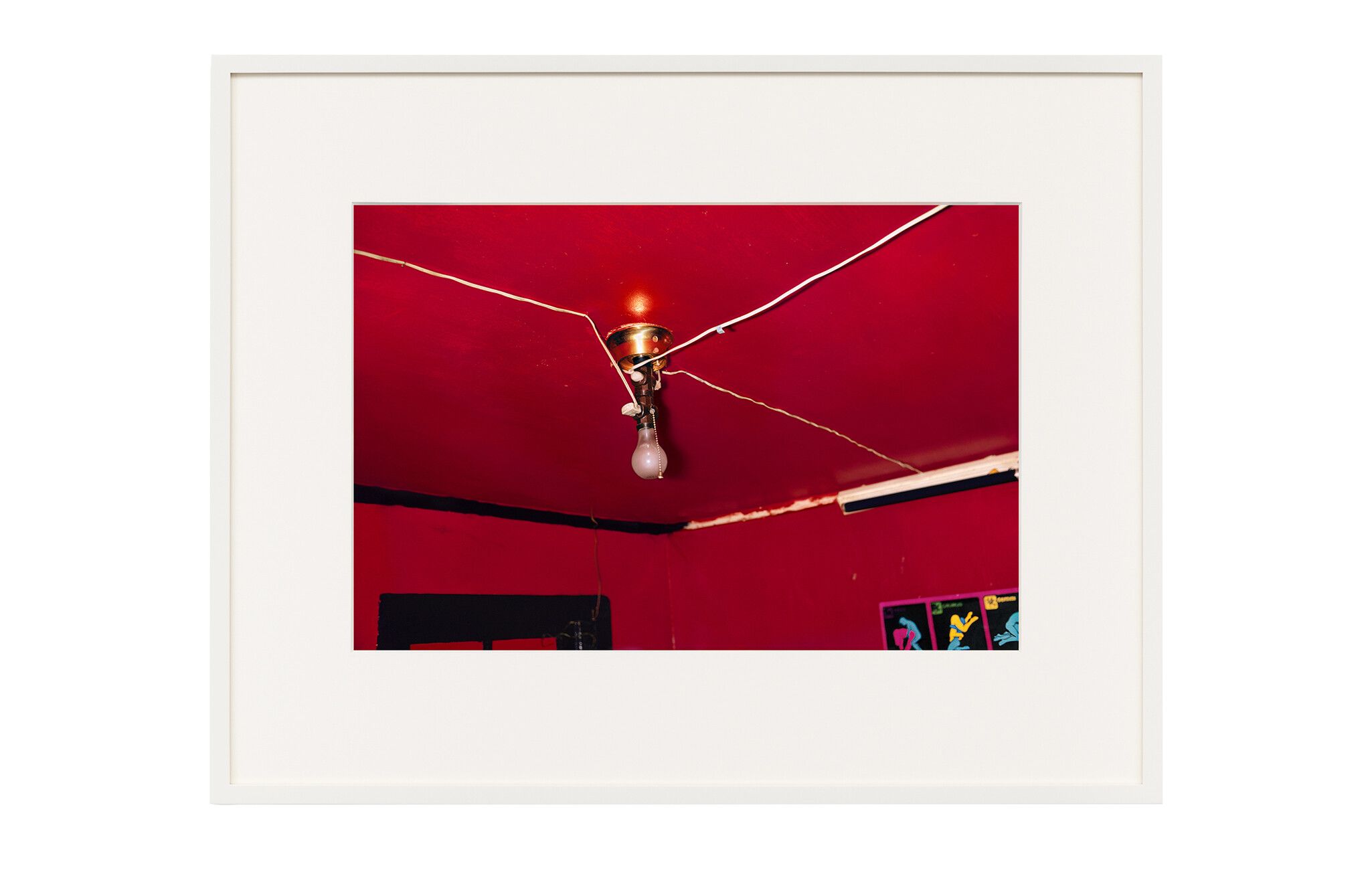An untitled dye transfer print by William Eggleston, dated 1973.