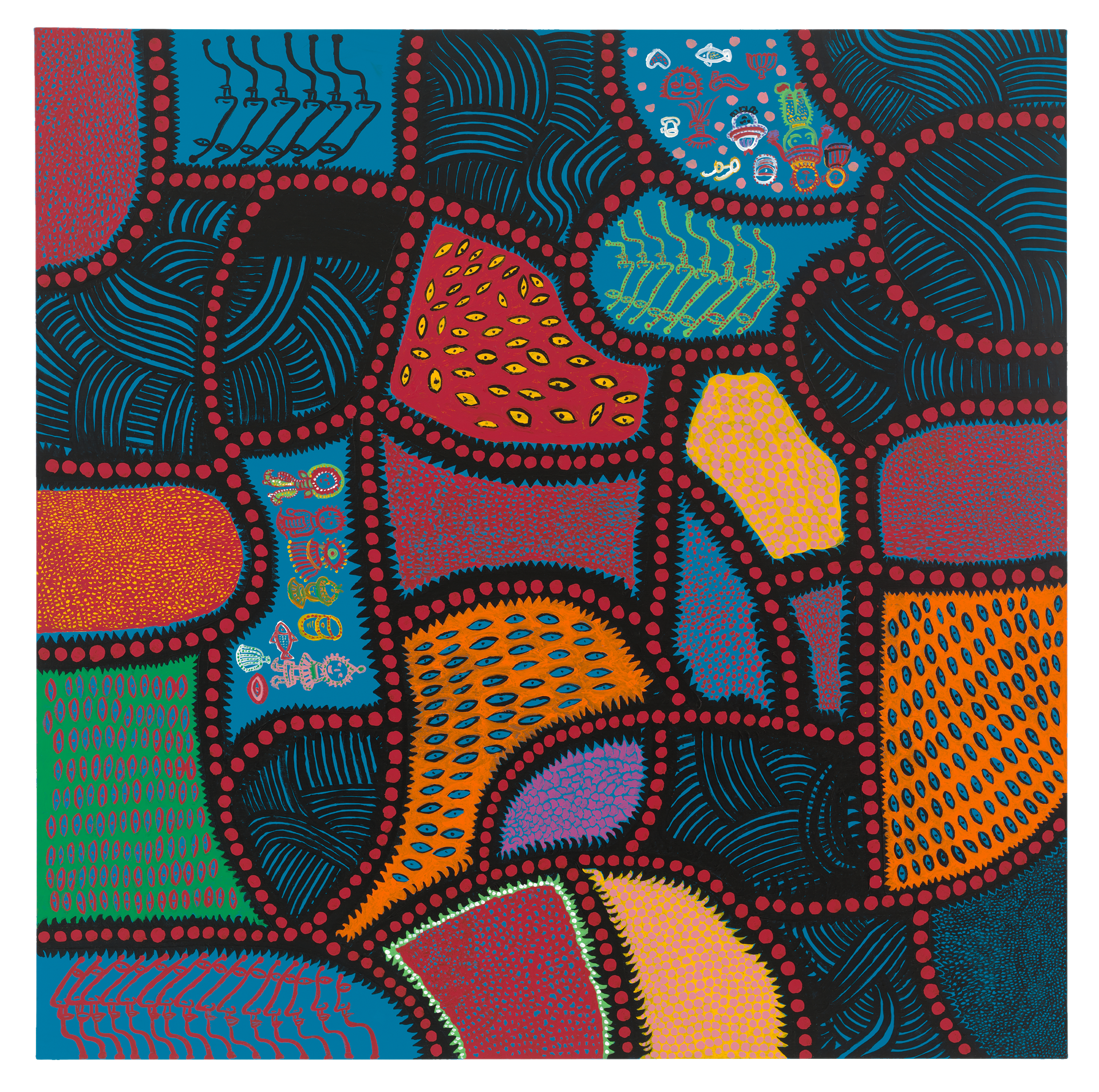 Yayoi Kusama: VISIONARY DEATH, 2014 | David Zwirner