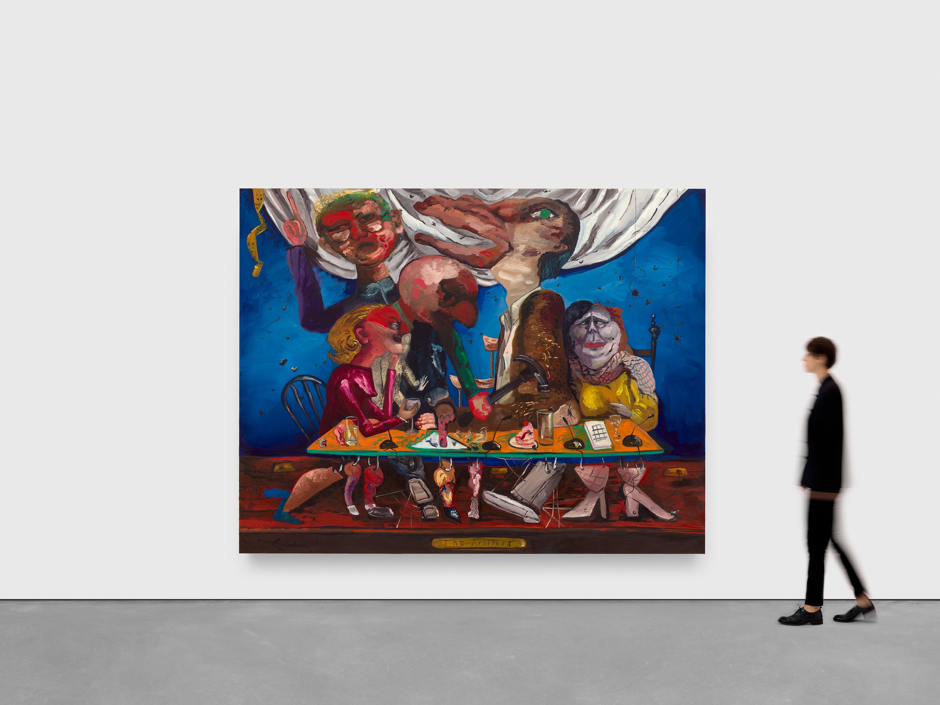Dana Schutz: The Arbiters, 2023 | David Zwirner