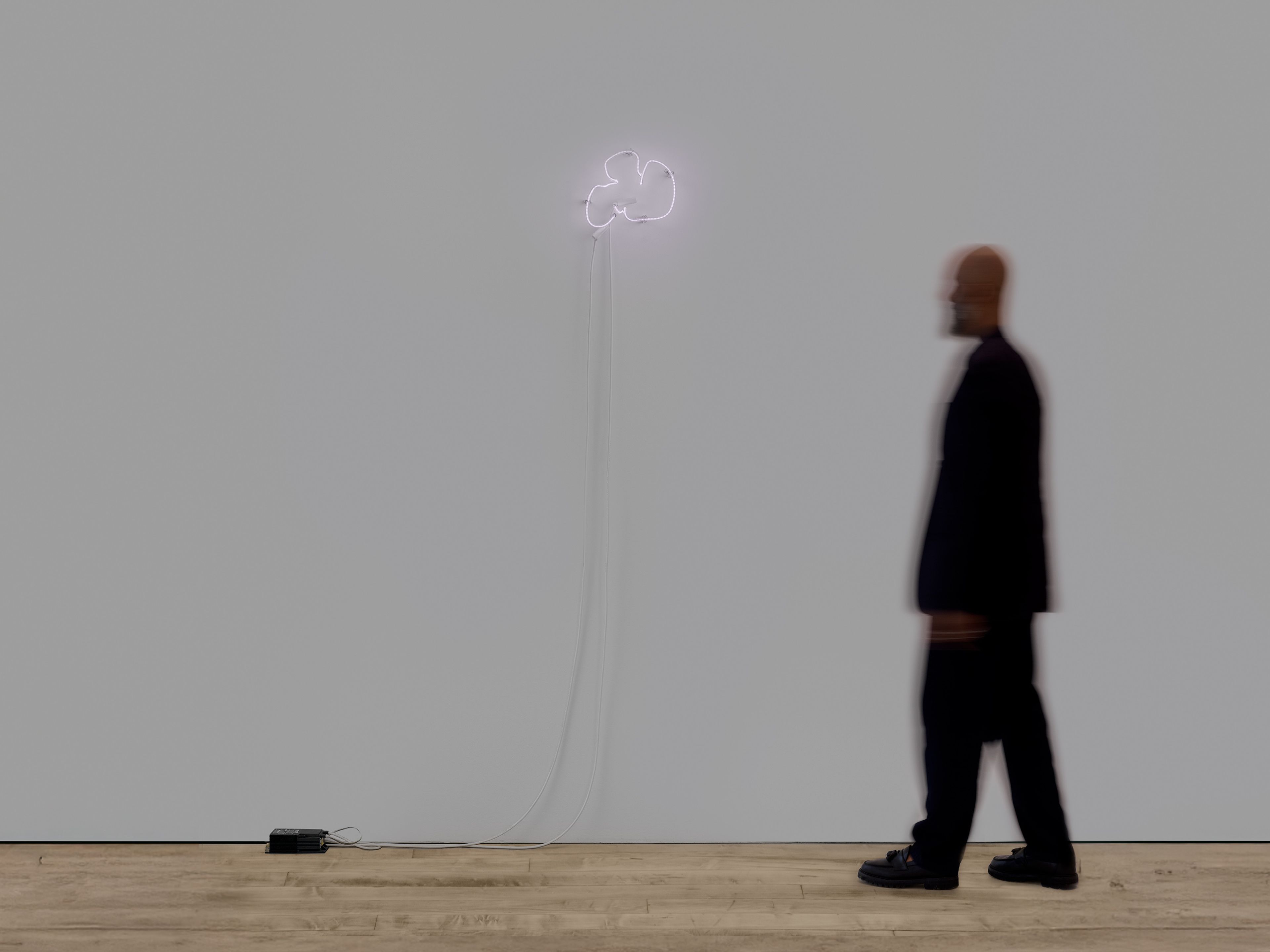 A sculpture by EJ Hill, titled sky study (mezzo), dated 2025.