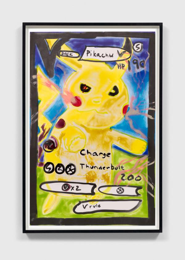 Katherine Bernhardt — Pikachu