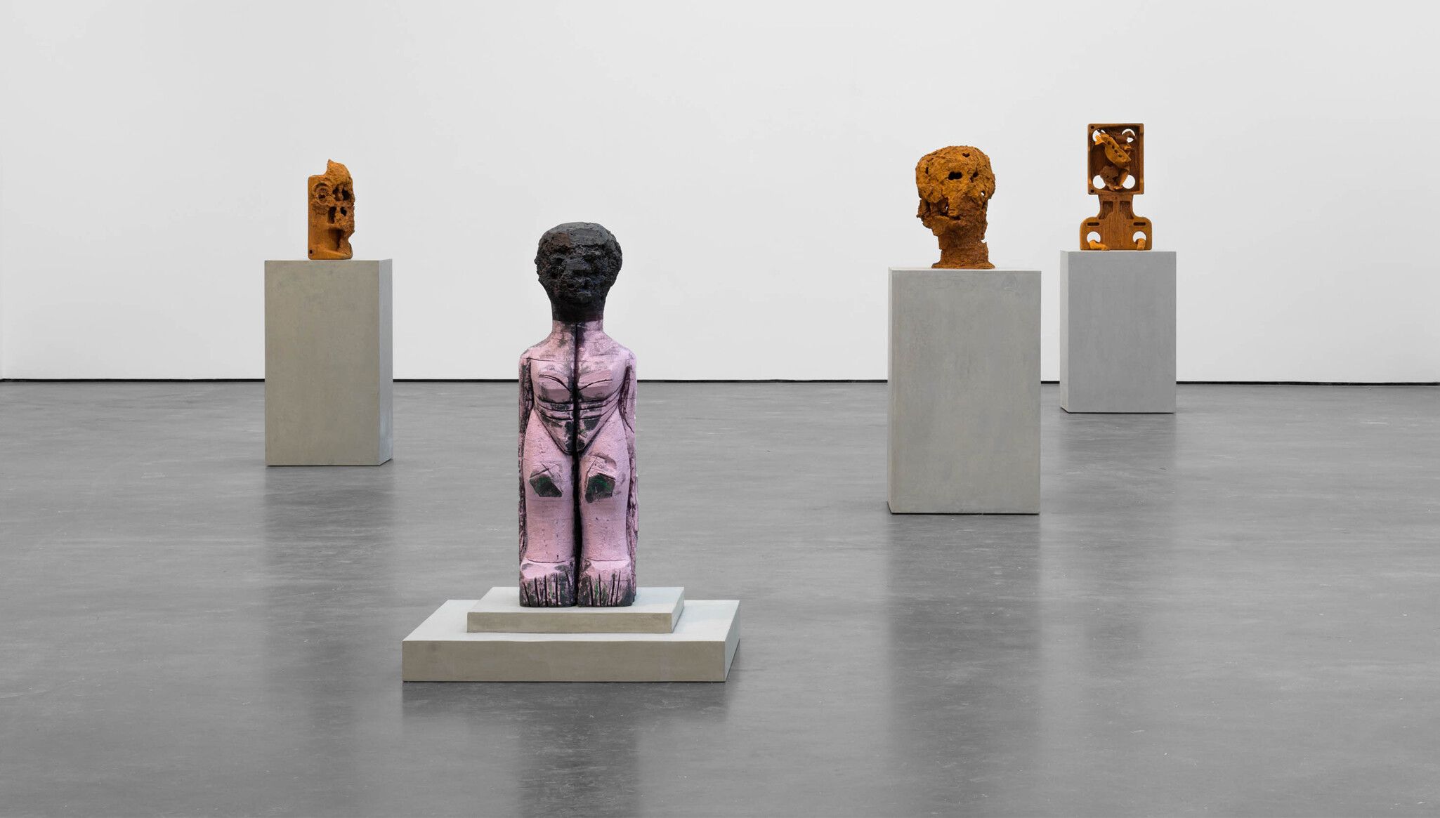 An Installation view, Huma Bhabha: Welcome…to the one who came, David Zwirner, New York, dated 2024