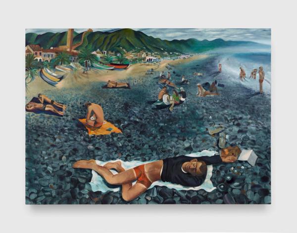 Louis Fratino — The beach at Noli