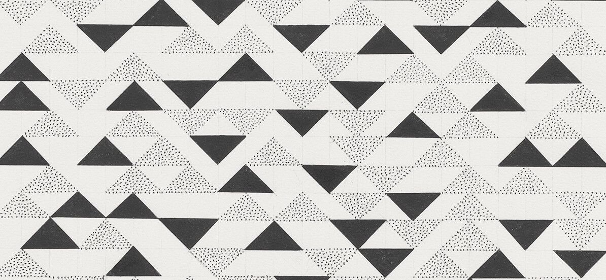 A detail from a work by Anni Albers, titled DR XVI (B), dated 1974.