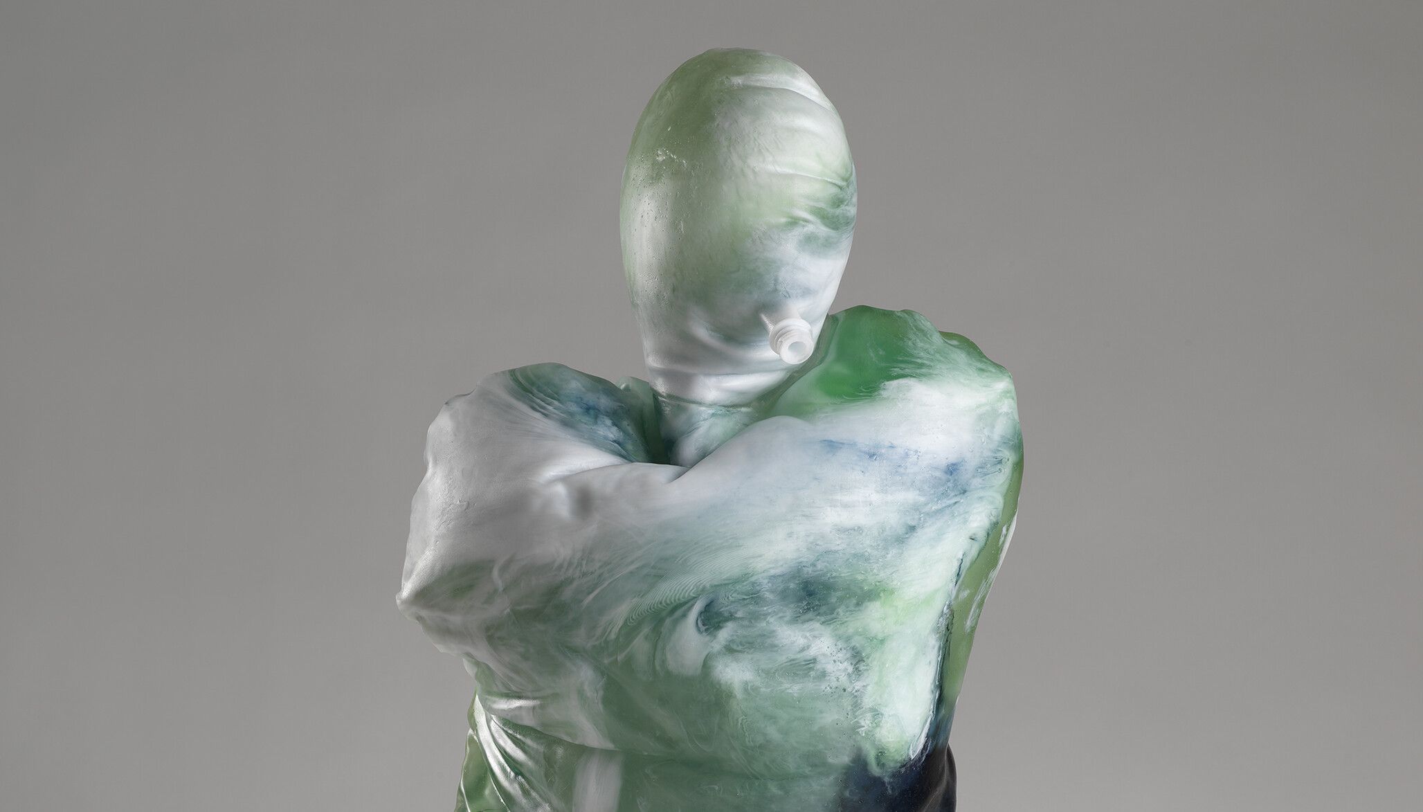 A detail from a work by Andra Ursuta, titled Succubustin' Loose, dated 2020.