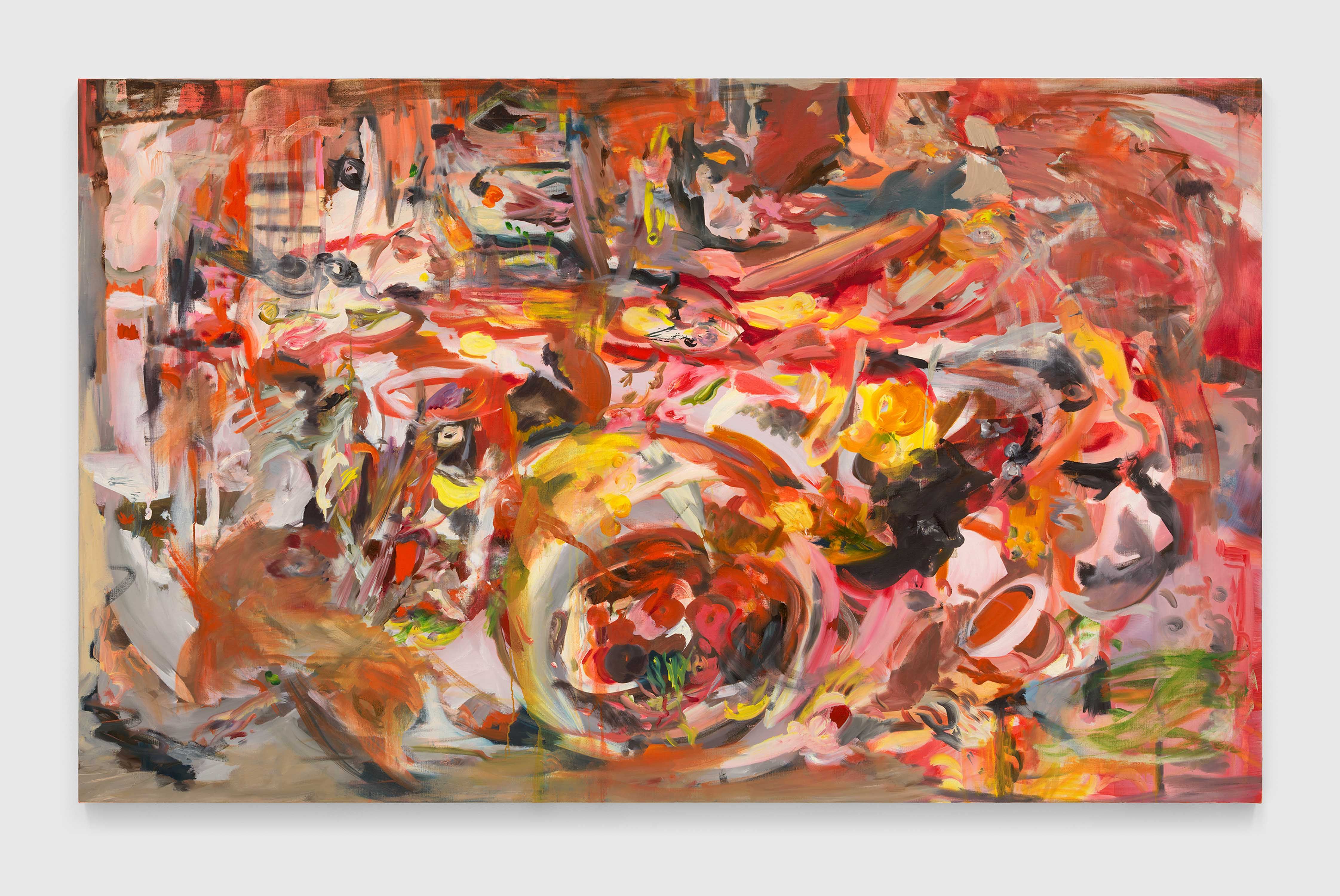 A painting by Cecily Brown, titled To the Groom, dated 2021 to 2022.