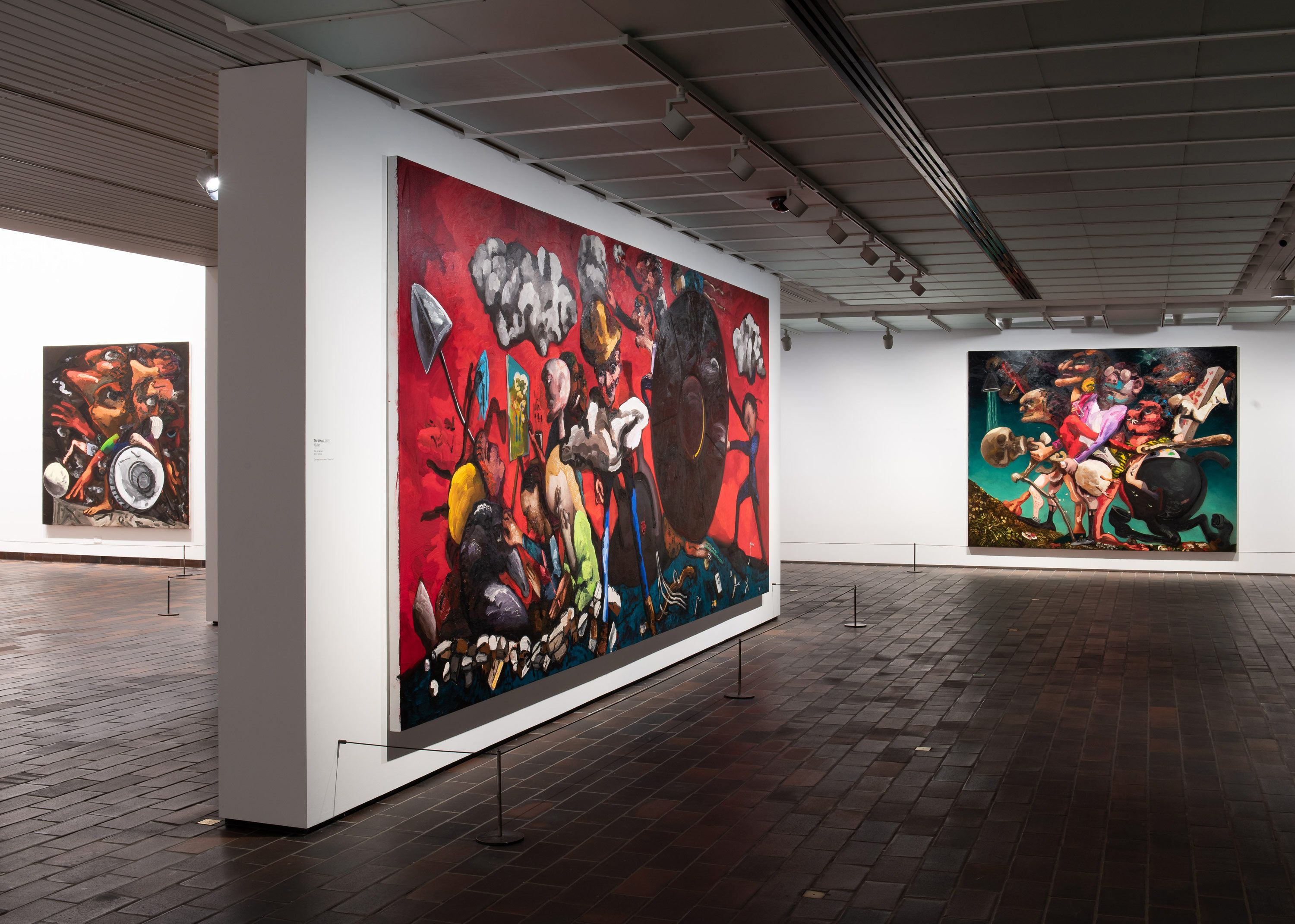 Installation view, Dana Schutz, Louisiana Museum of Modern Art, Humlebæk, Denmark, 2023
