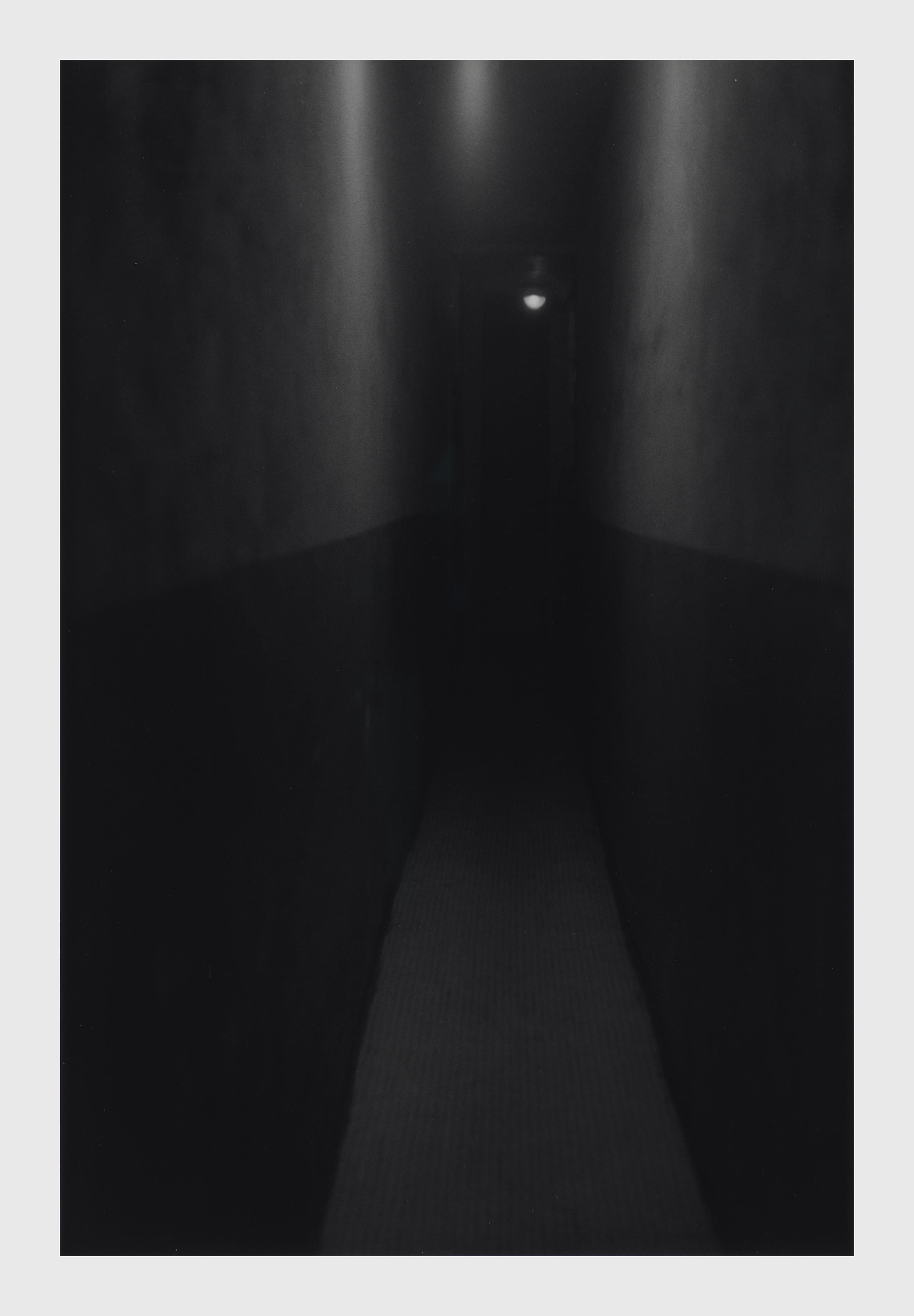 A photograph by Roy DeCarava, titled Hallway, dated 1953.