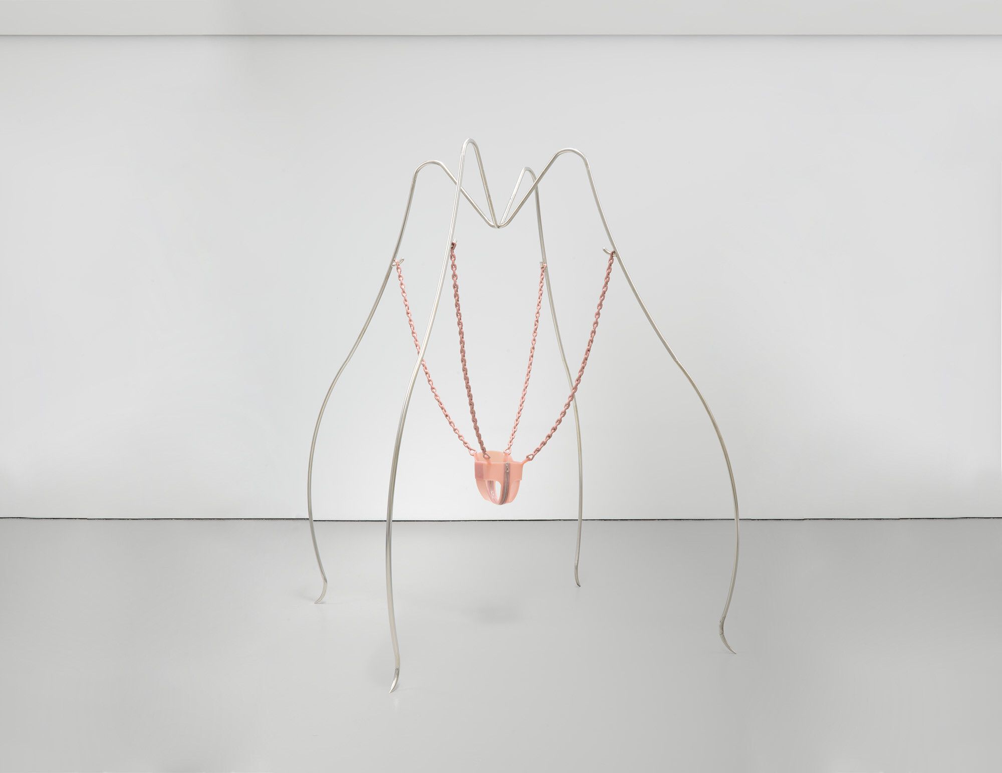 An untitled sculpture by Hannah Levy, dated 2018.