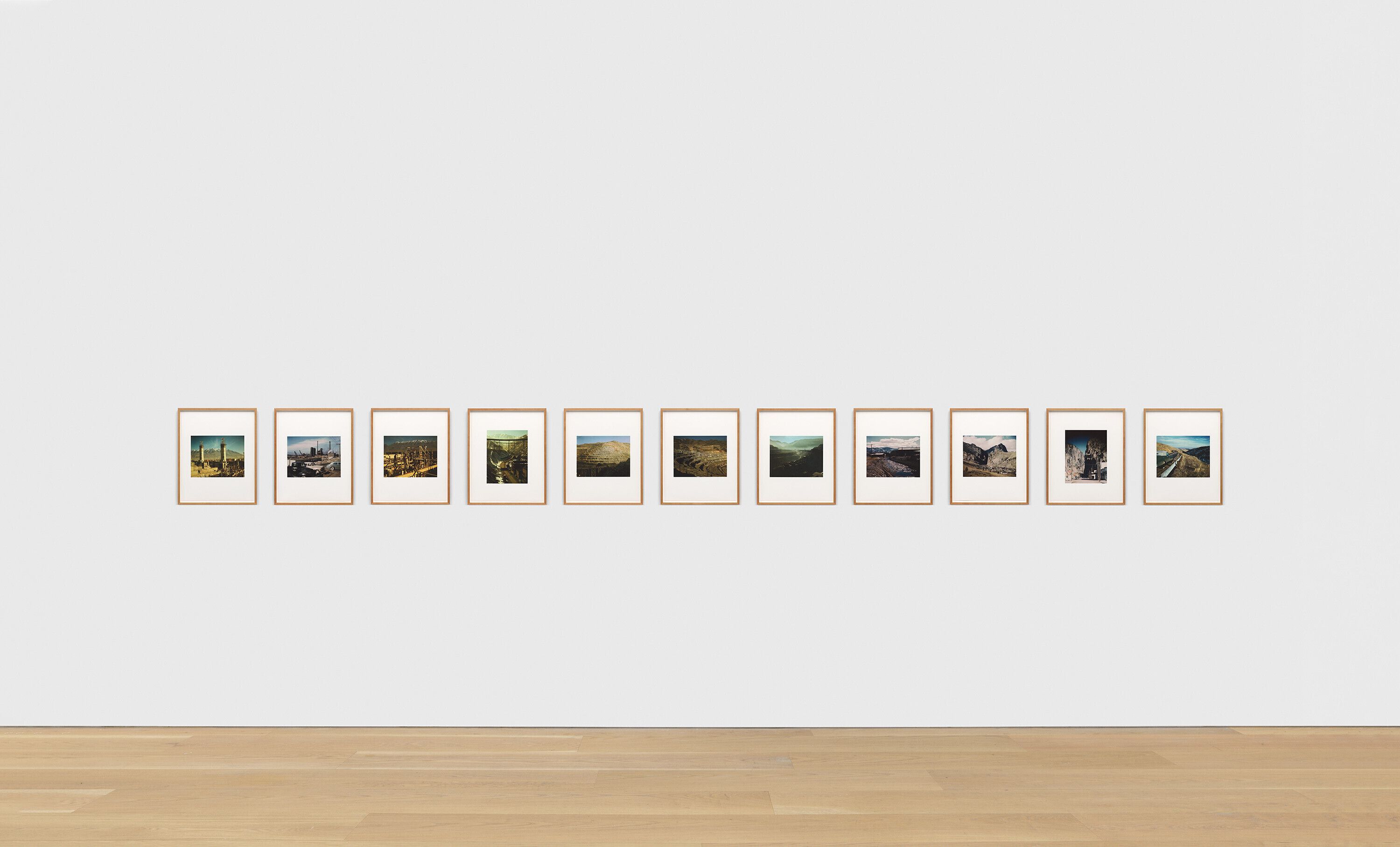 A photograph by Sherrie Levine, titled After Feininger: 1-11, dated 2021.