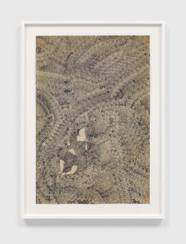 Ruth Asawa — Untitled (FF.1211, Paul Lanier on Patterned Blanket)
