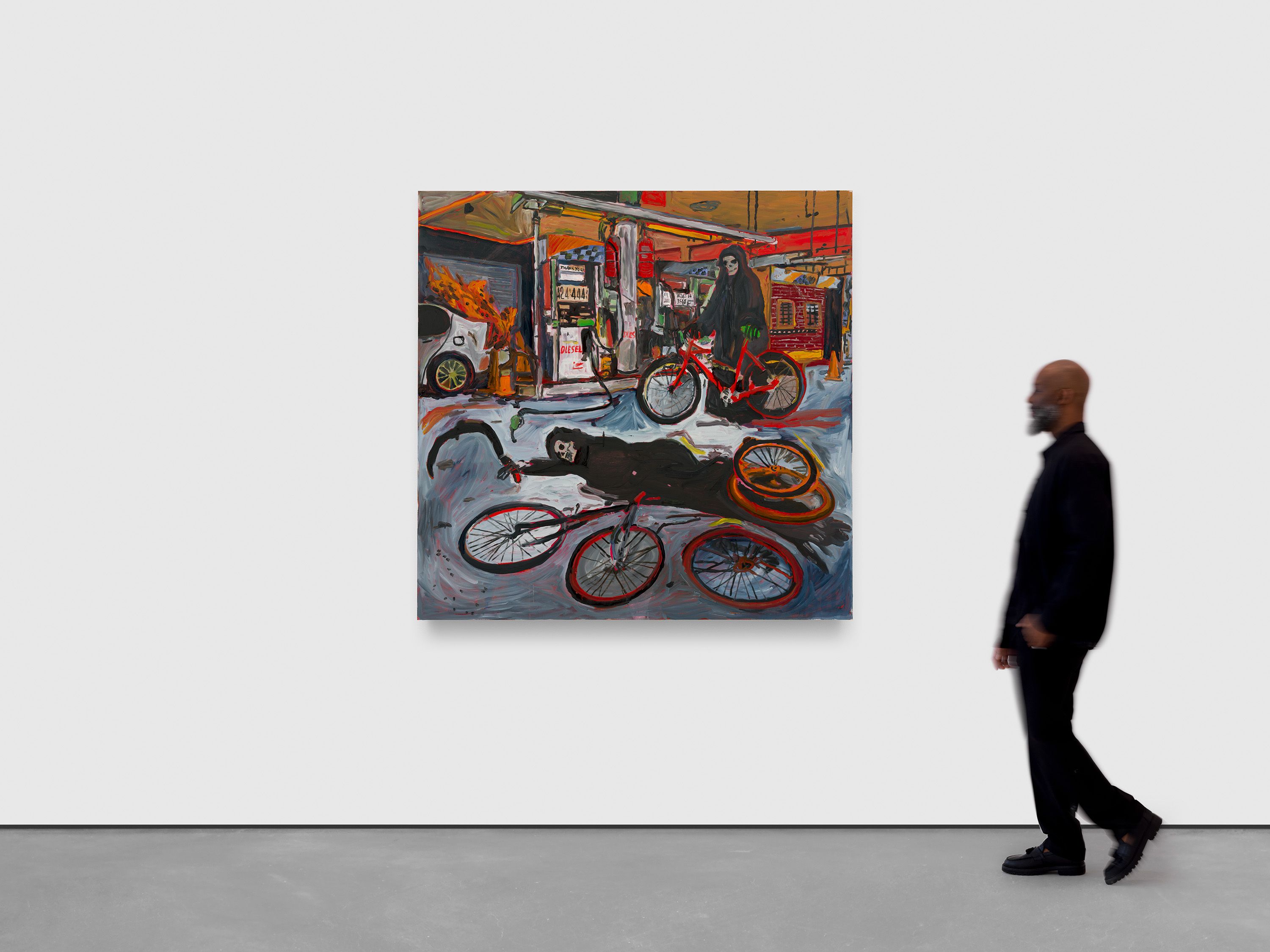 Josh Smith: Incident at the Gas Station, 2025 | David Zwirner