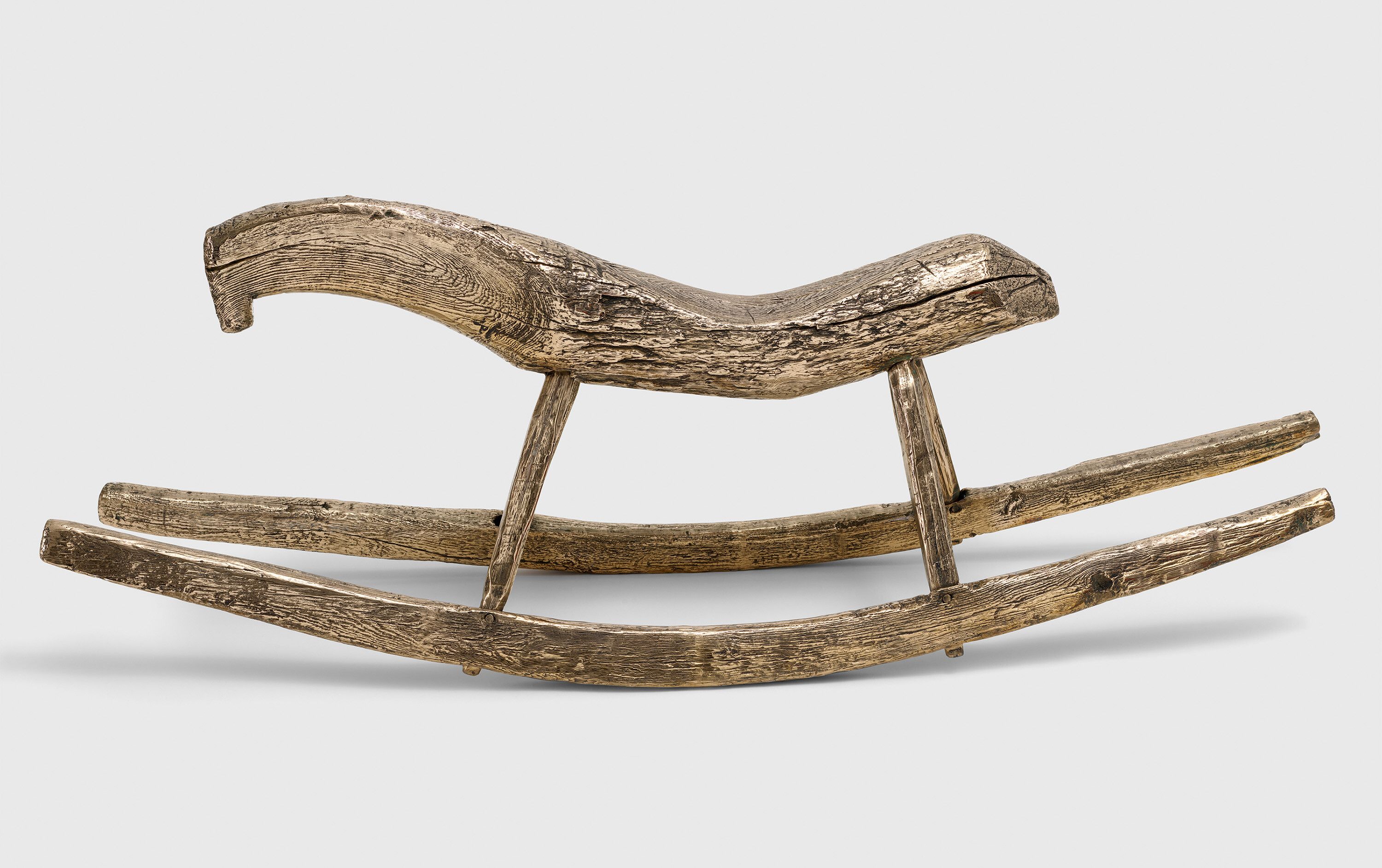 A sculpture by Sherrie Levine, titled Hobby Horse, dated 2014.