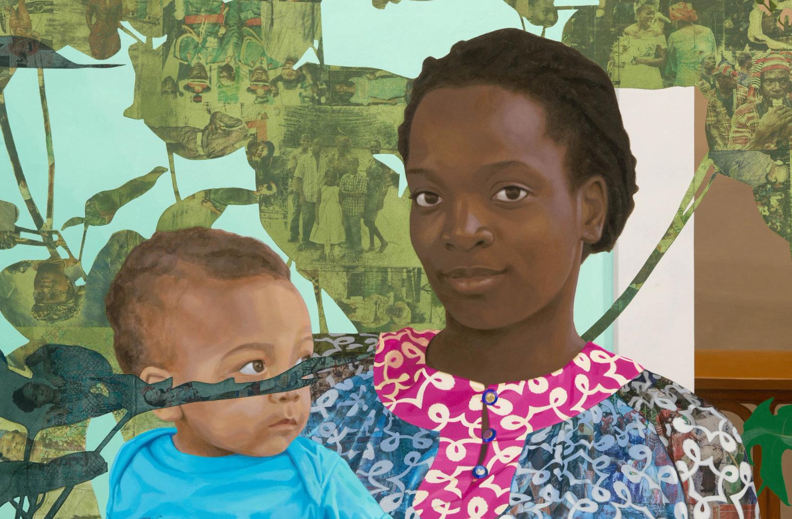 Njideka Akunyili Crosby: Still You Bloom in This Land of No Gardens ...
