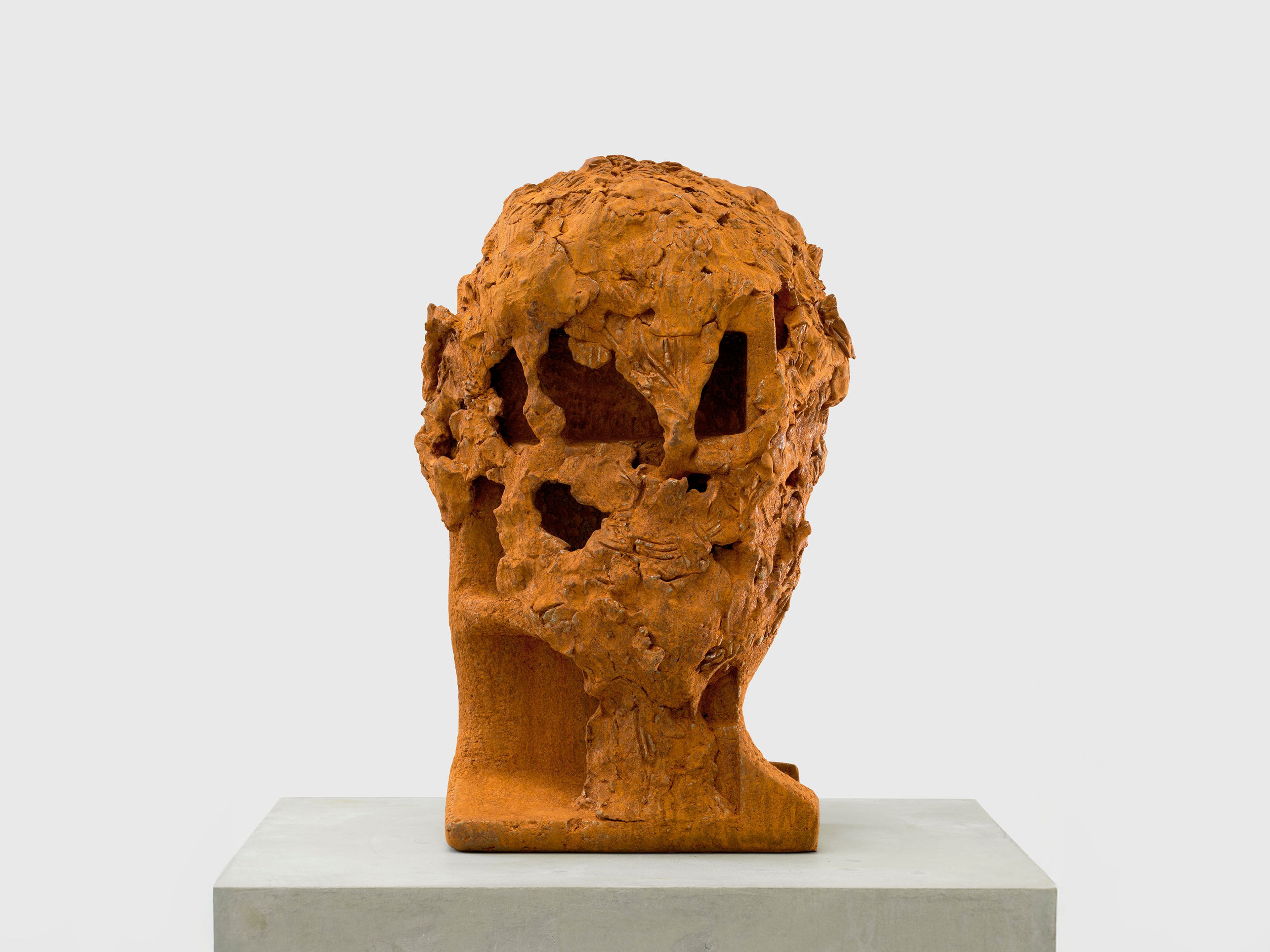 A sculpture by Huma Bhabha, titled The Other Side, dated 2024.