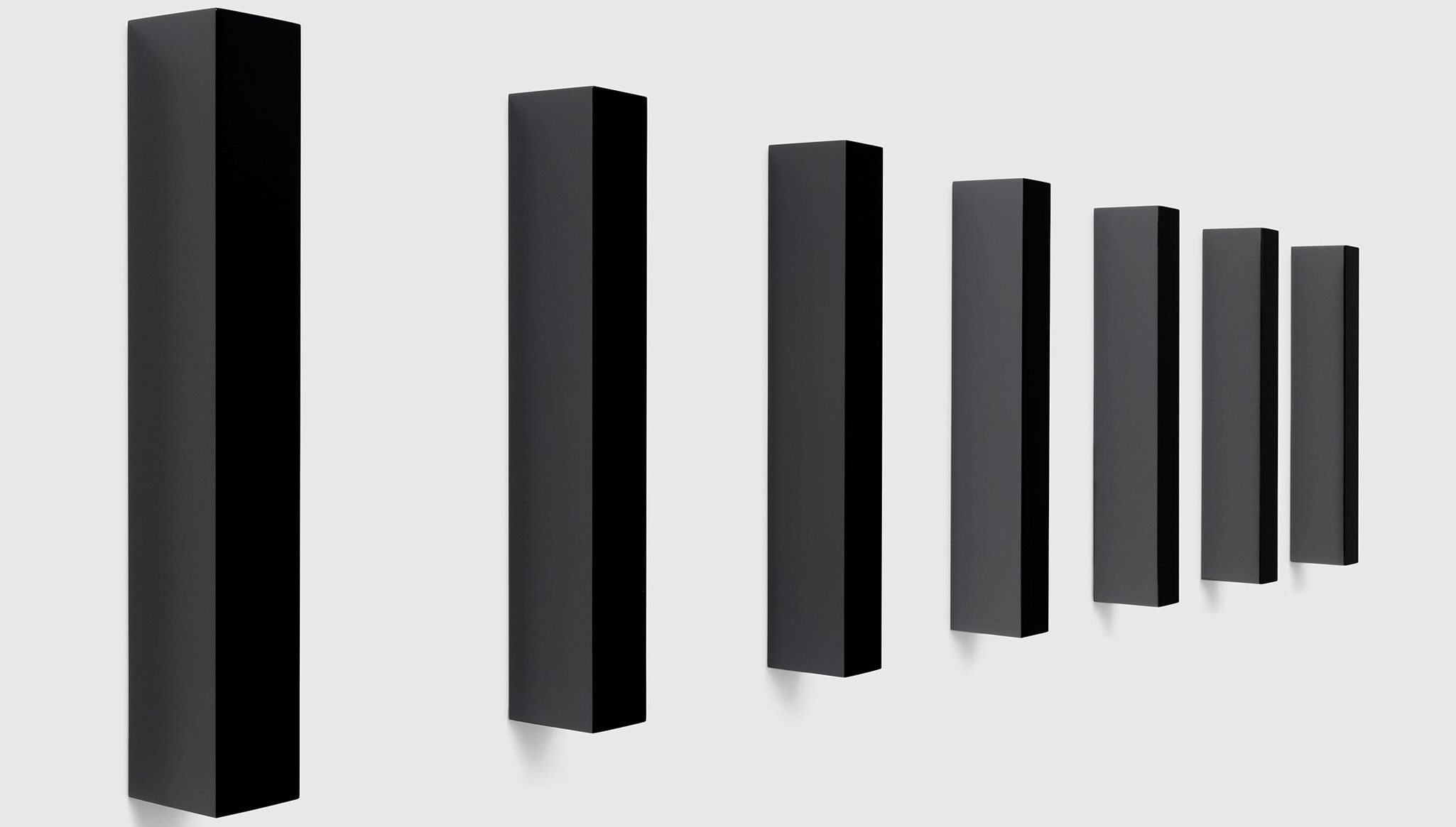 An artwork by John McCracken titled Diamond, dated 2006