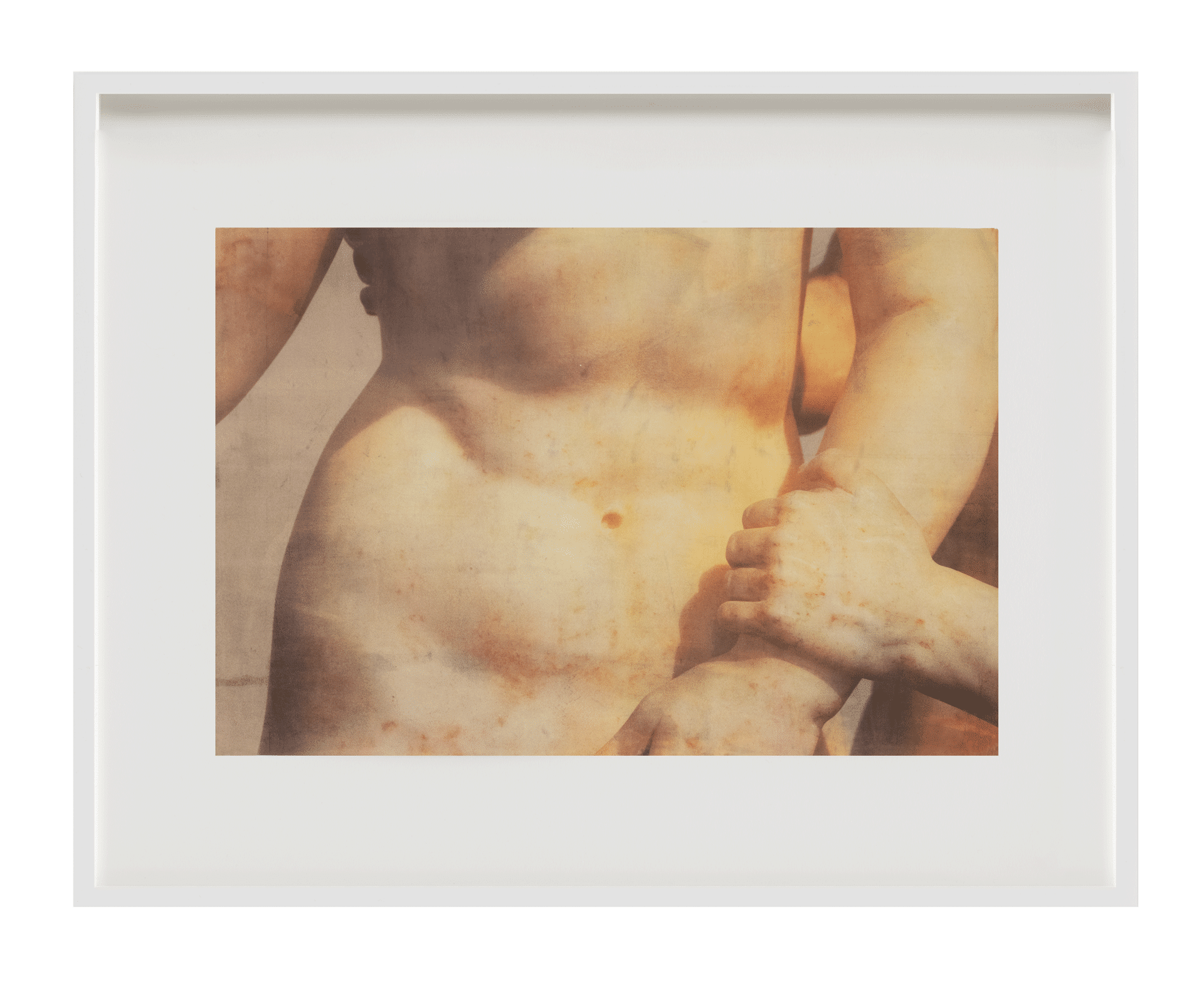 A photograph by James Welling, titled Aphrodite and Pan JW#7762, dated 2020.