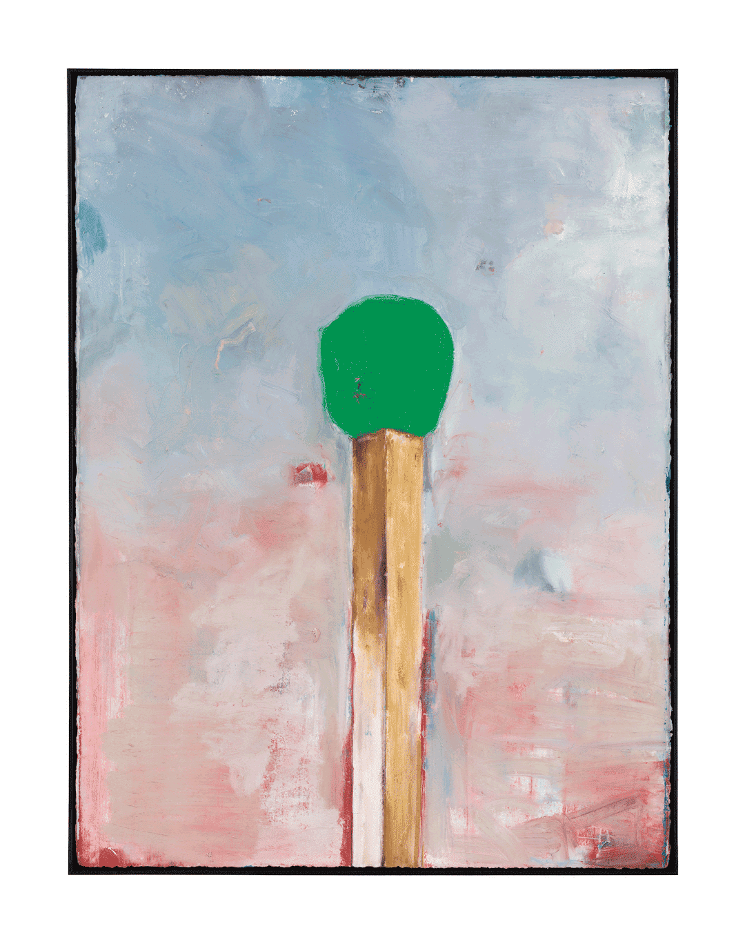 A work on paper by Harold Ancart, titled Untitled, dated 2018
