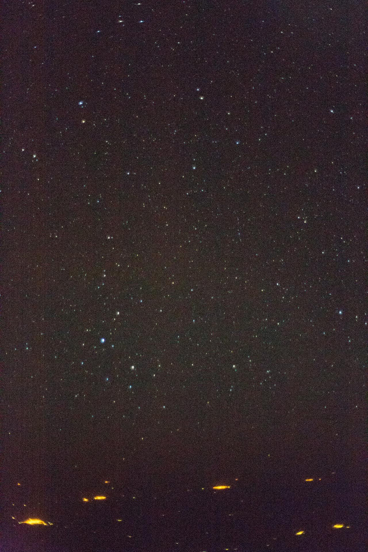 A photograph by Wolfgang Tillmans, titled in flight astro, South America 2013, dated 2013.