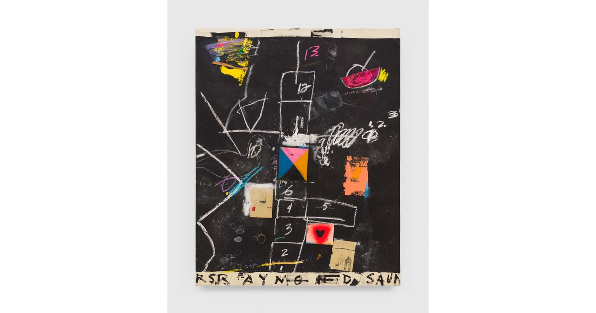 Ray Saunders Raymond Saunders: Celeste Age 5 Invited Me To Tea, 1986 | David Zwirner