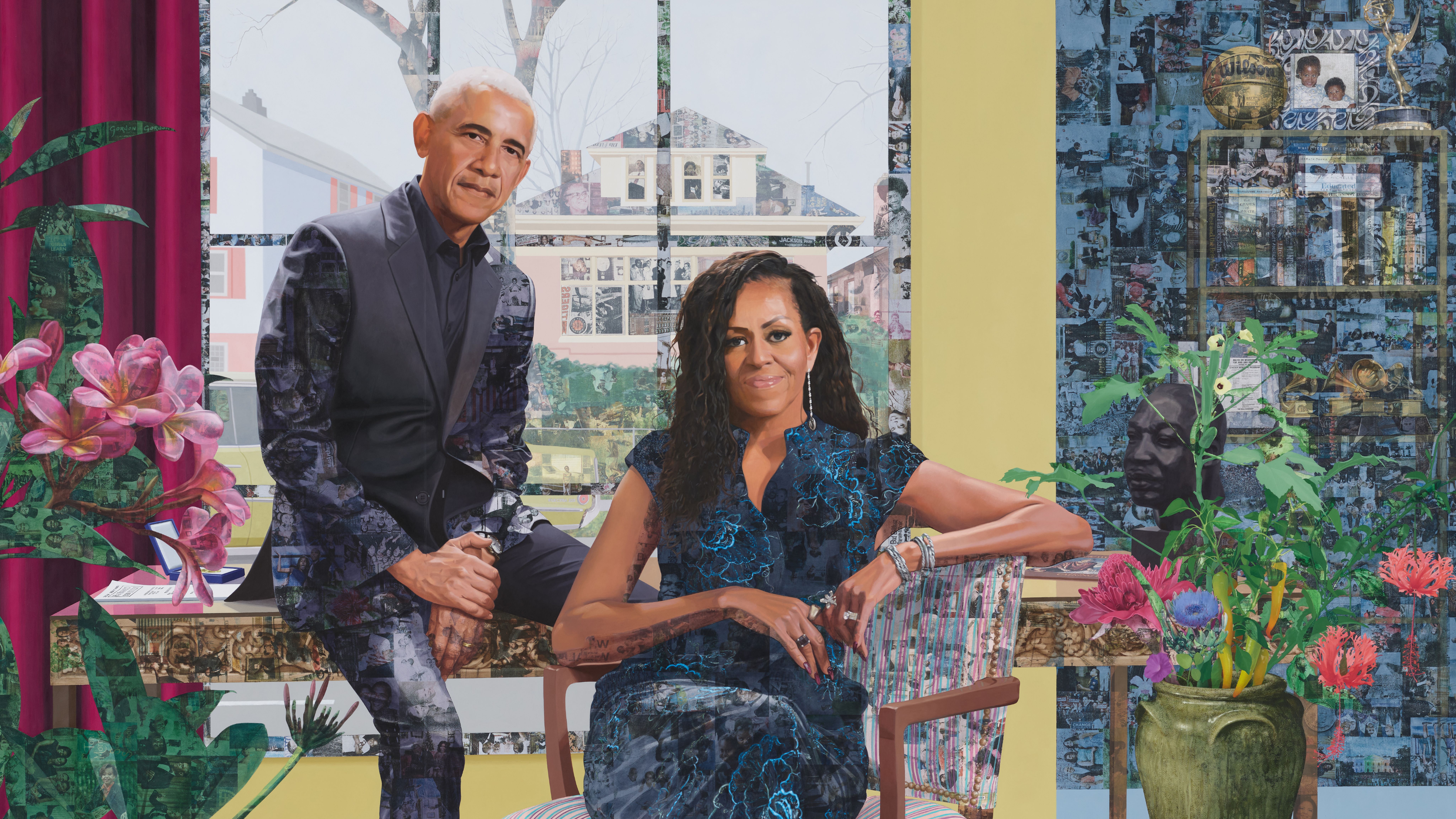 Njideka Akunyili Crosby Commissioned For First Official Portrait