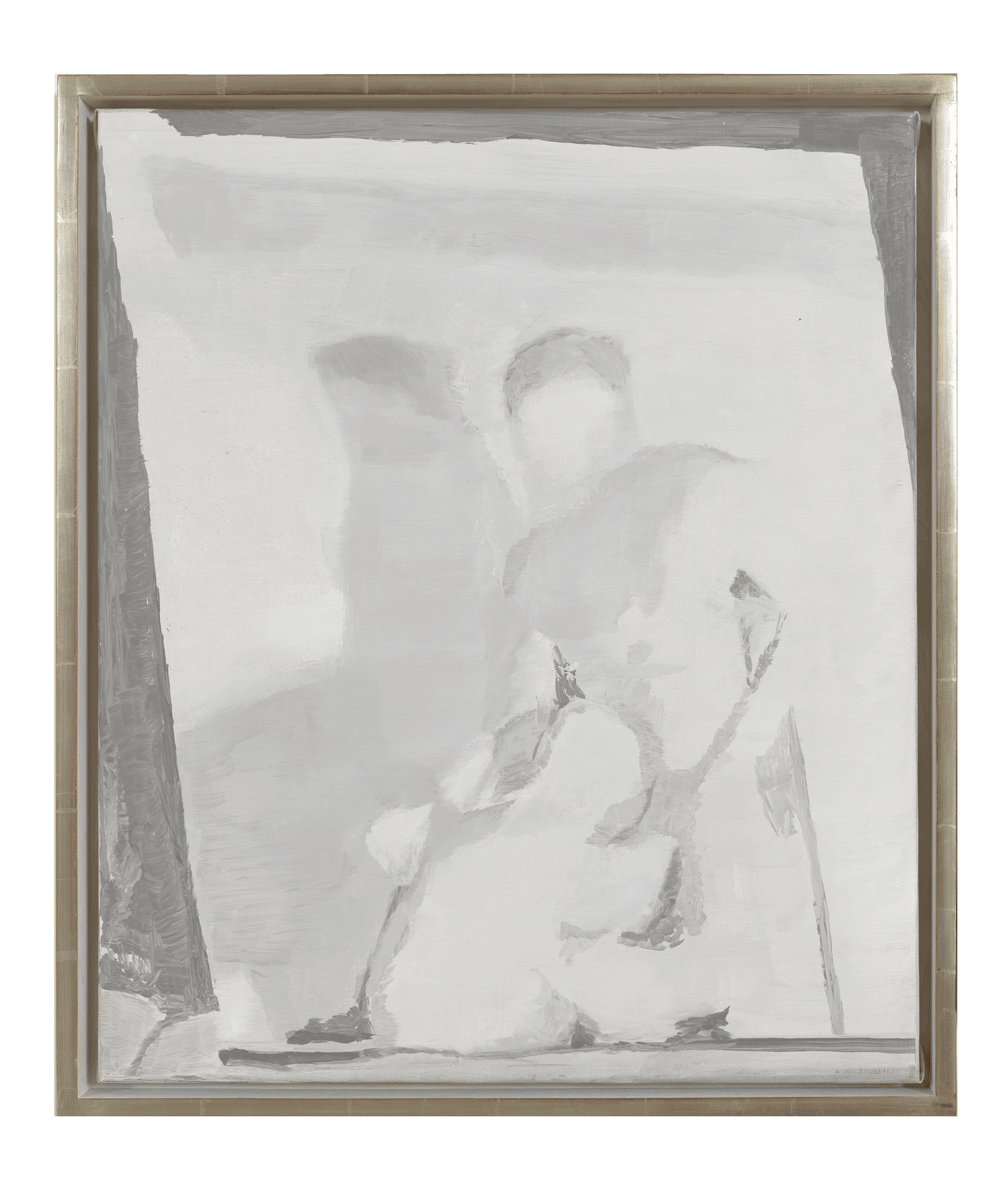 A painting by Luc Tuymans, titled The Heritage VIII, dated 1996.