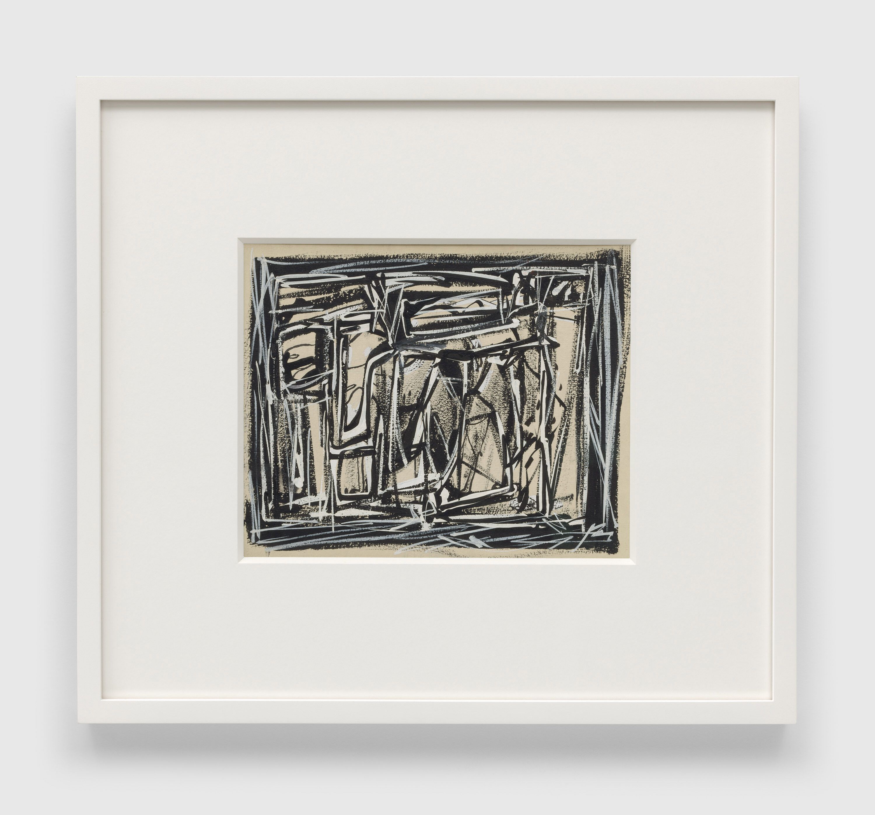 An untitled drawing by Ad Reinhardt, n.d.