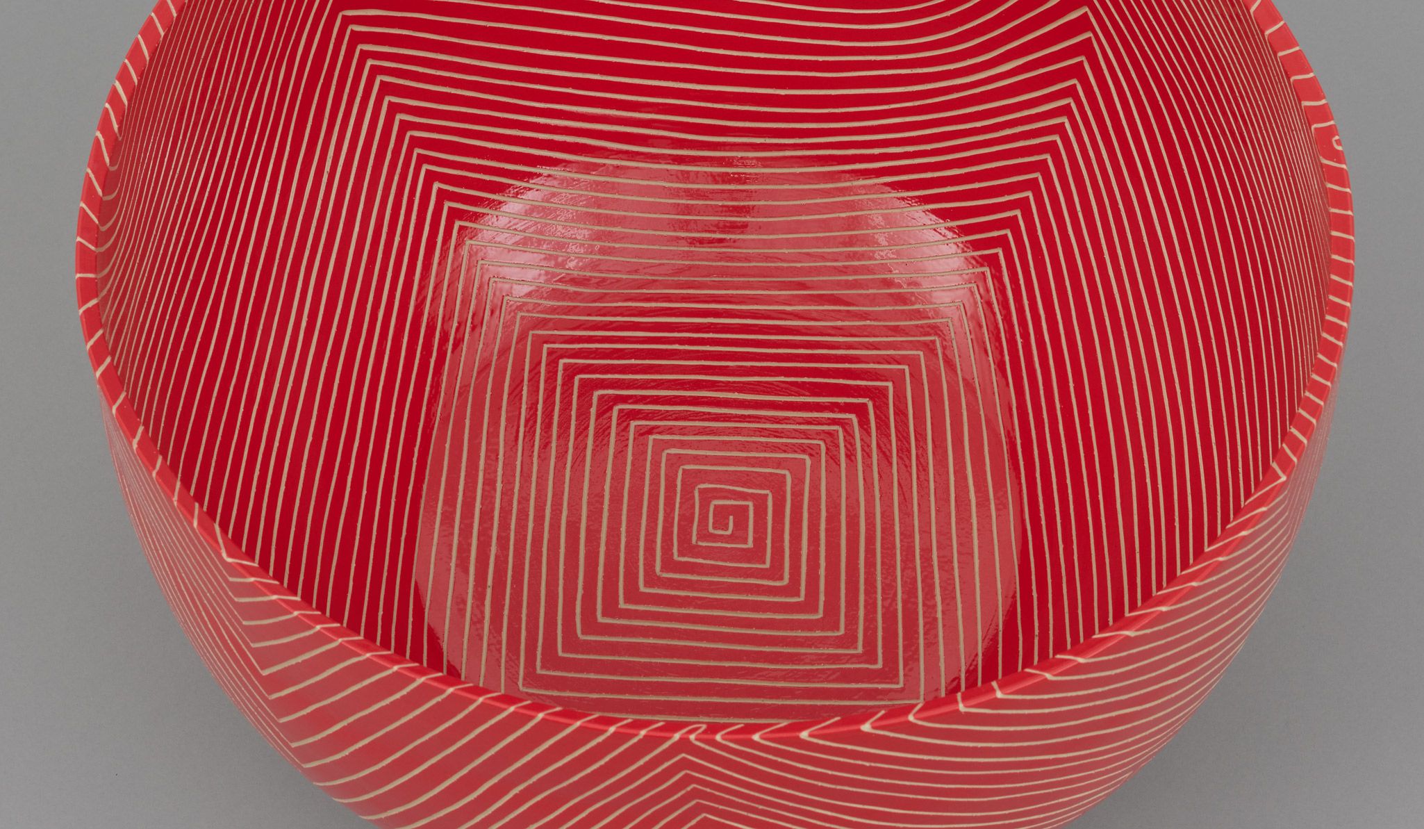 A detail of a sculpture by Shio Kusaka titled (line 143), dated 2020
