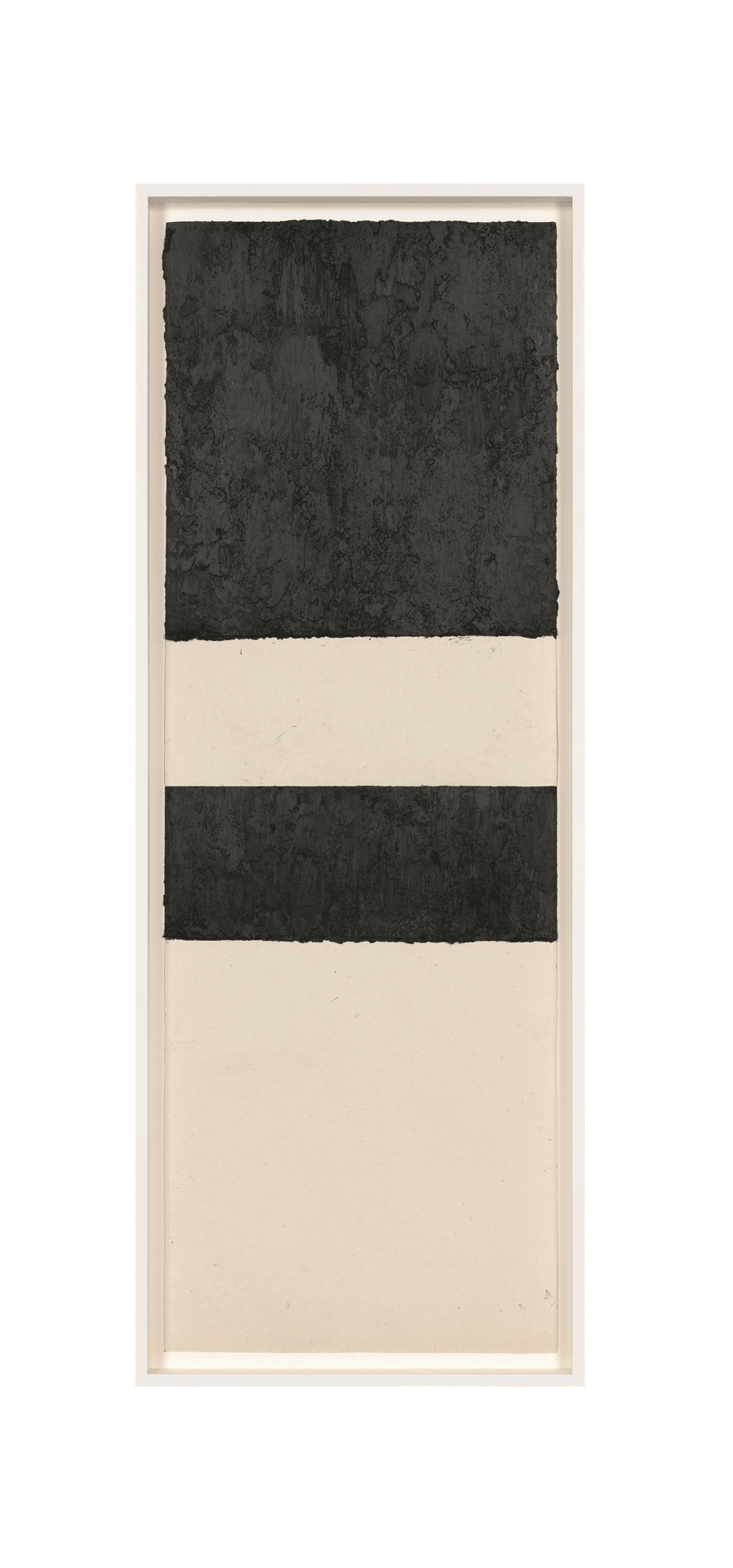 A drawing by Richard Serra, titled Rio Vertical Reversal #4, dated 2013.