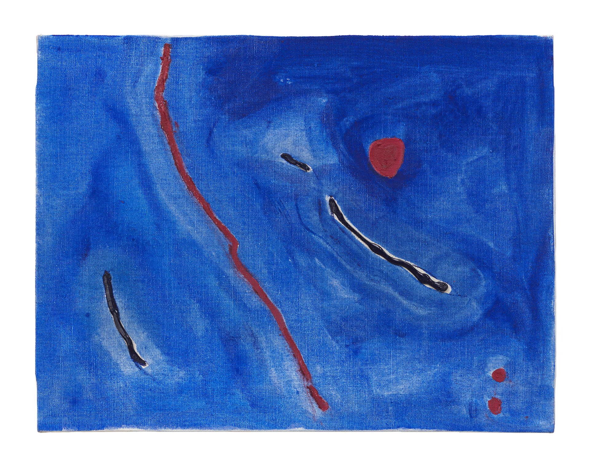 A painting by Raoul De Keyser titled Passage, dated 2010.