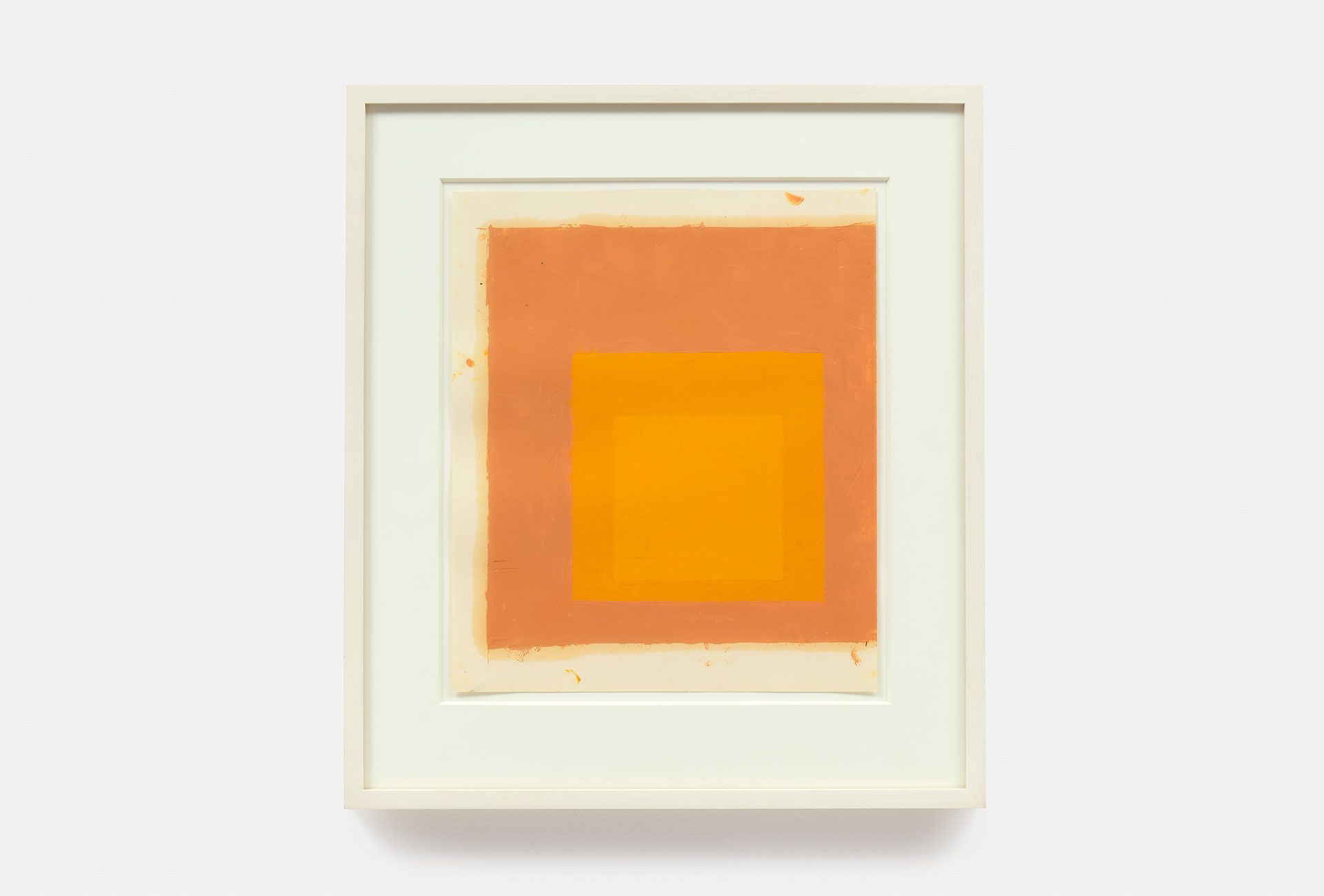 An undated work on paper by Josef Albers titled Study for Homage to the Square.