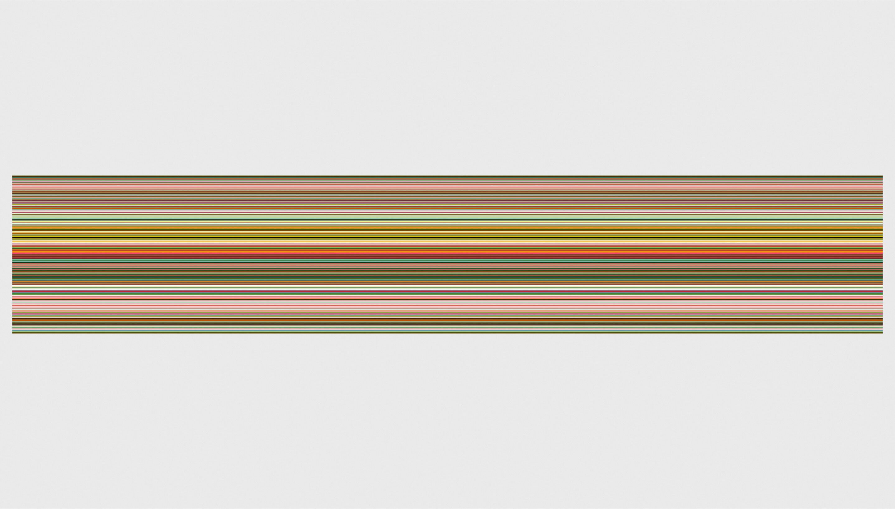 Gerhard Richter, Strip (930-7), 2012.