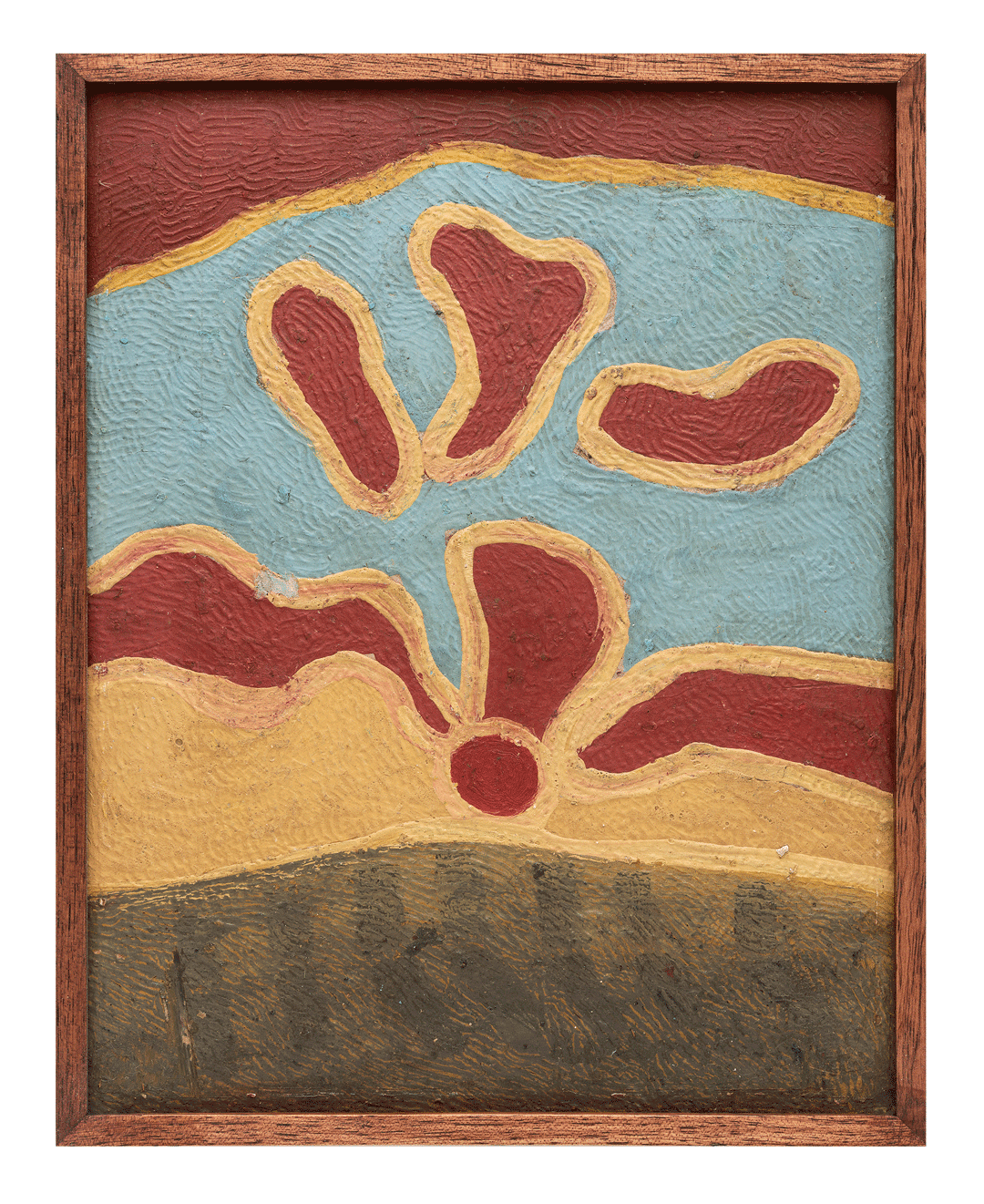An undated painting by Amadeo Luciano Lorenzato, titled Sem título, translated as Untitled.