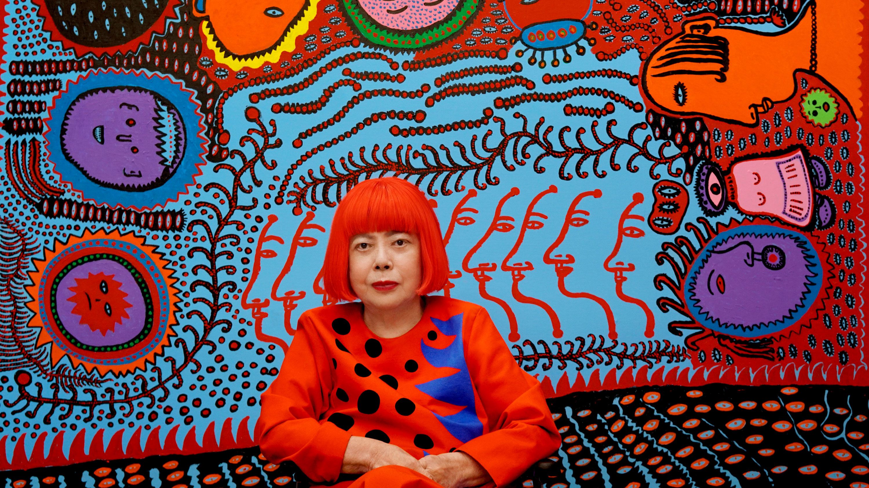 Portrait of Yayoi Kusama