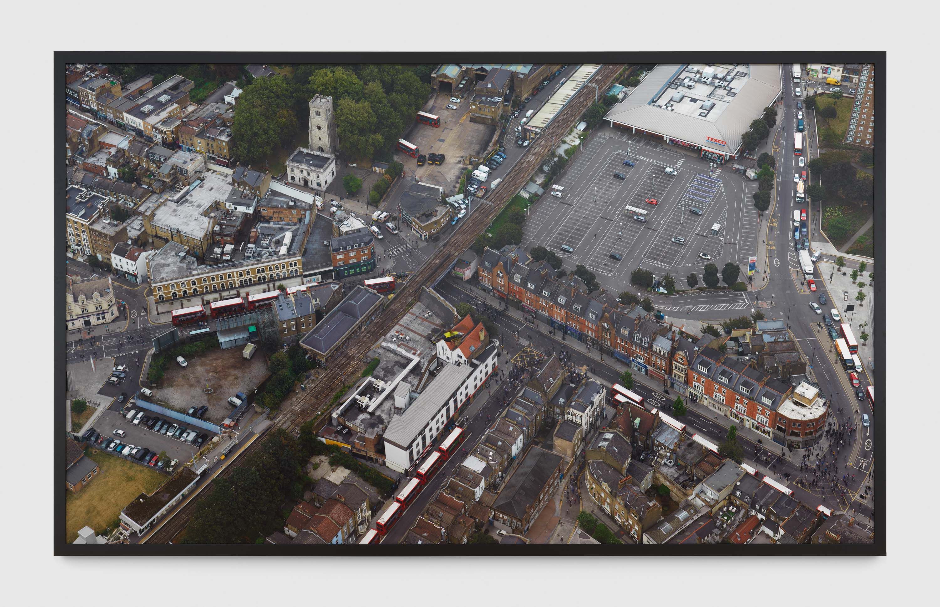 A photograph by Stan Douglas London, titled 2011-08-09 (Mare Street), dated 2017.