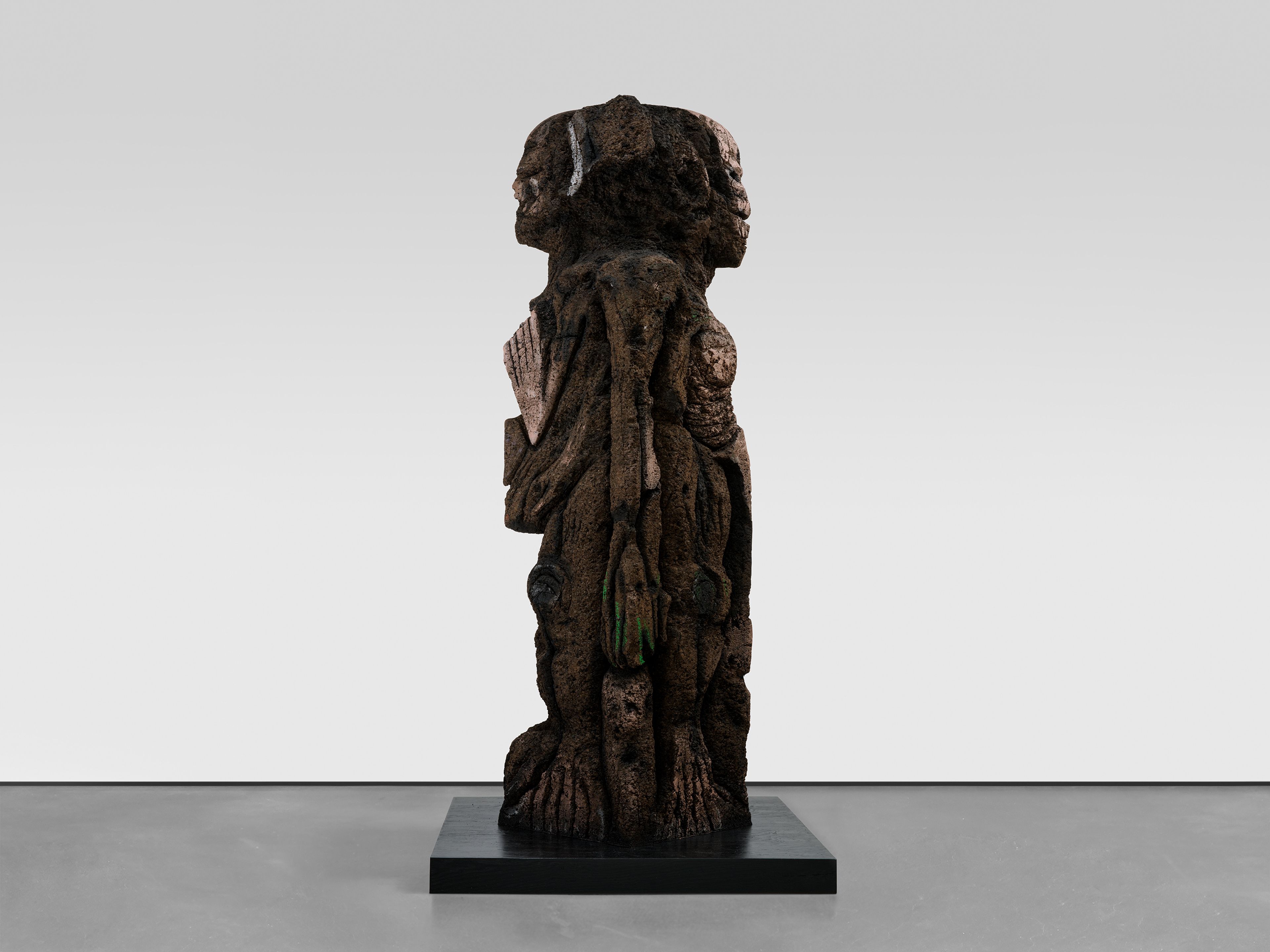 A sculpture by Huma Bhabha, titled Remembering Things, dated 2025.