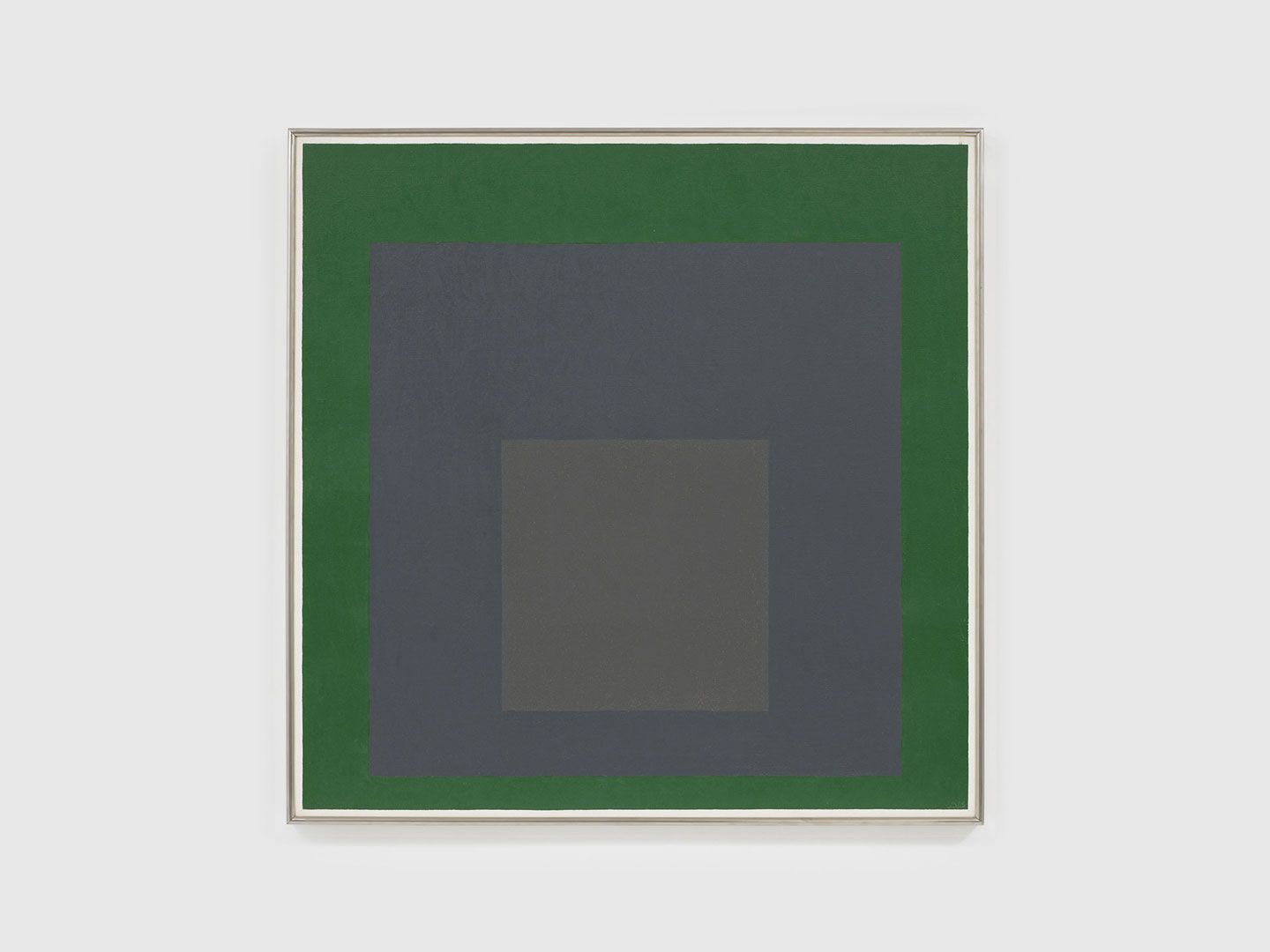 A panting by Josef Albers, titled Study for Homage to the Square: Tender Start, dated 1959.