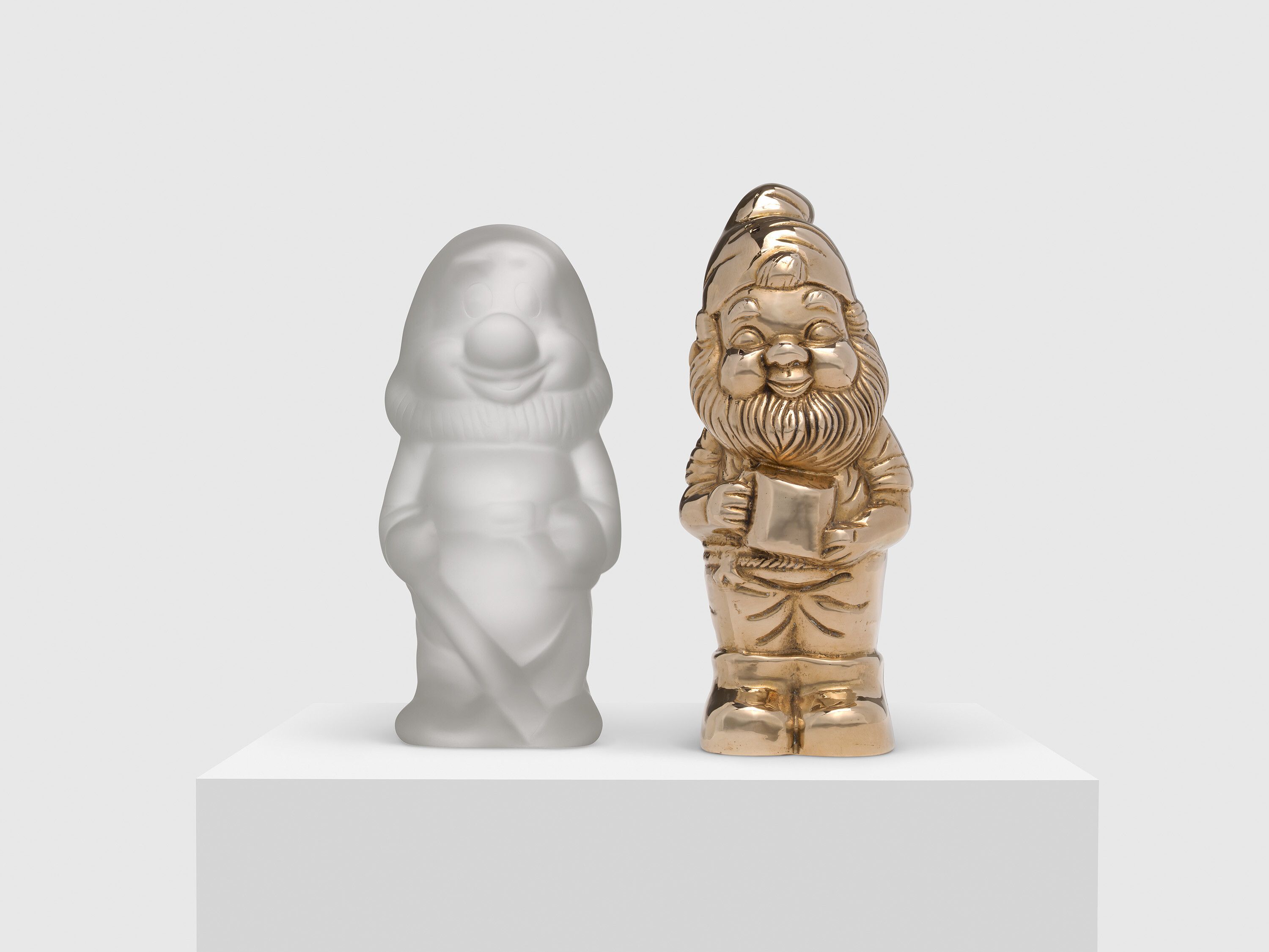 A sculpture by Sherrie Levine, titled Avant Garde and Kitsch, dated 2002.