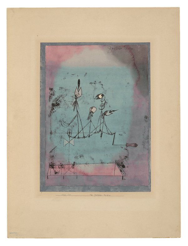 Paul Klee — Die Zwitscher-Maschine (Twittering Machine), 1922, 151