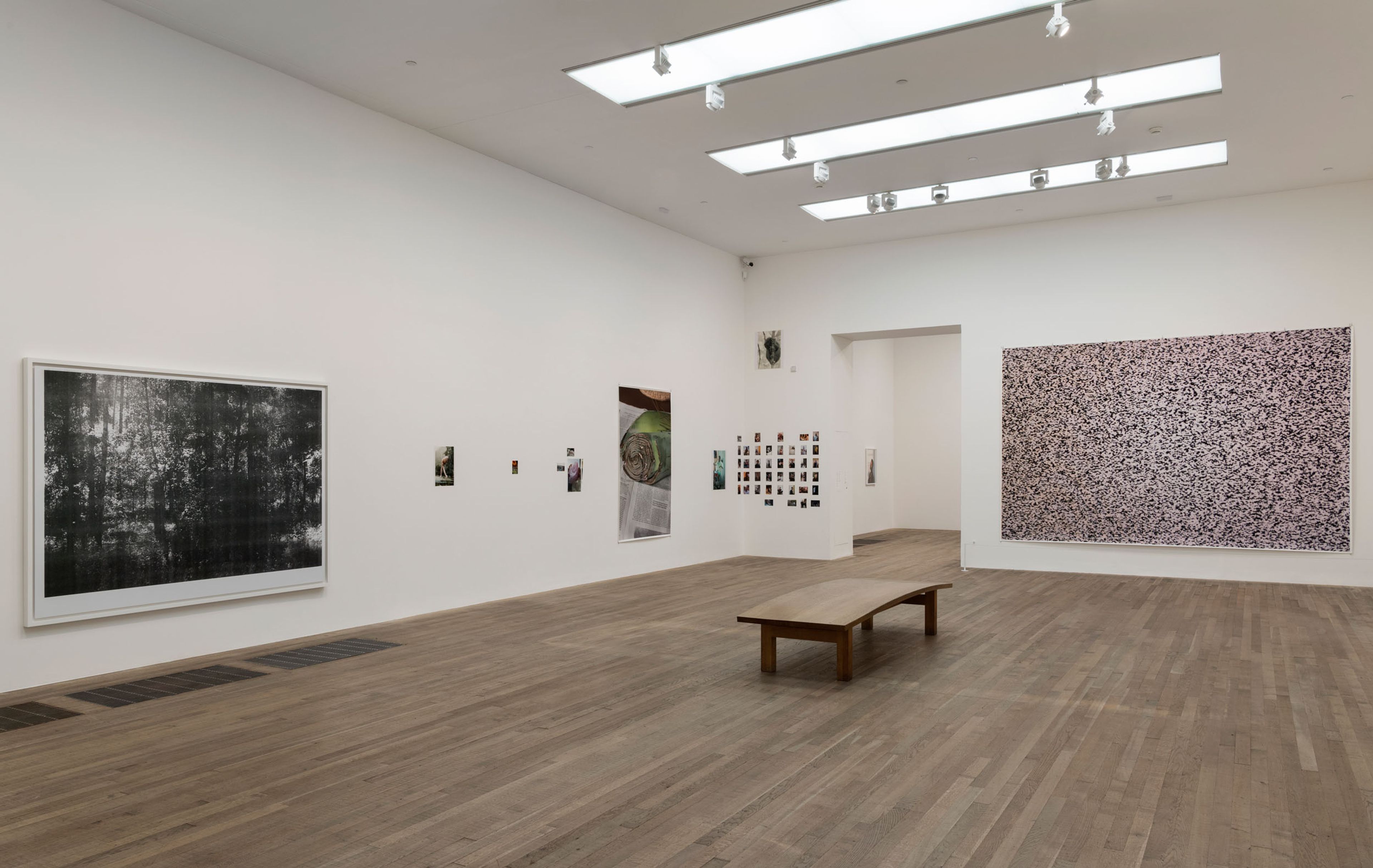 Installation view of the exhibition Wolfgang Tillmans: 2017 at Tate Modern, in London, dated 2017.